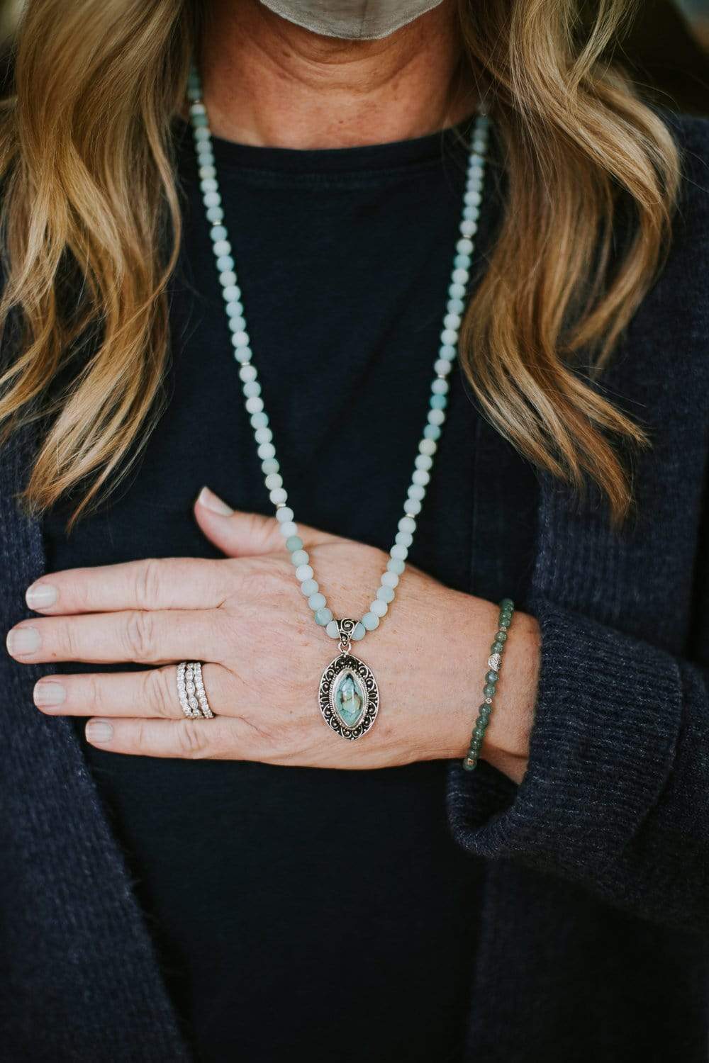 Aquamarine Serenity Bracelet - Image 6