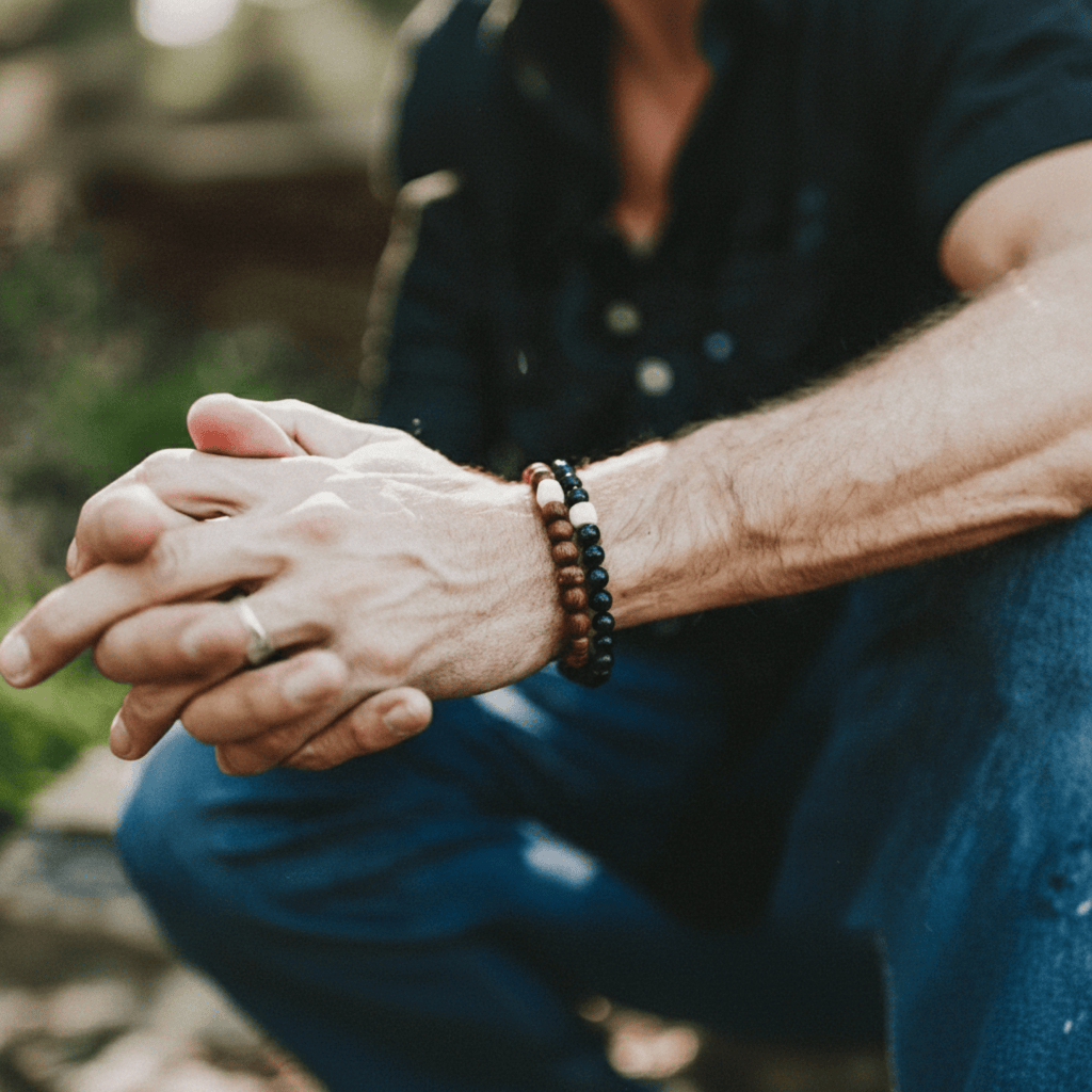 Double Wrap Contemplation Mala - Image 3