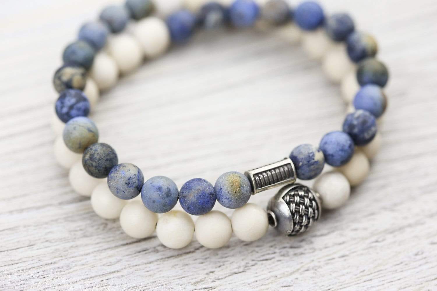 Double Wrap Silver Nirvana Bracelet - Image 6