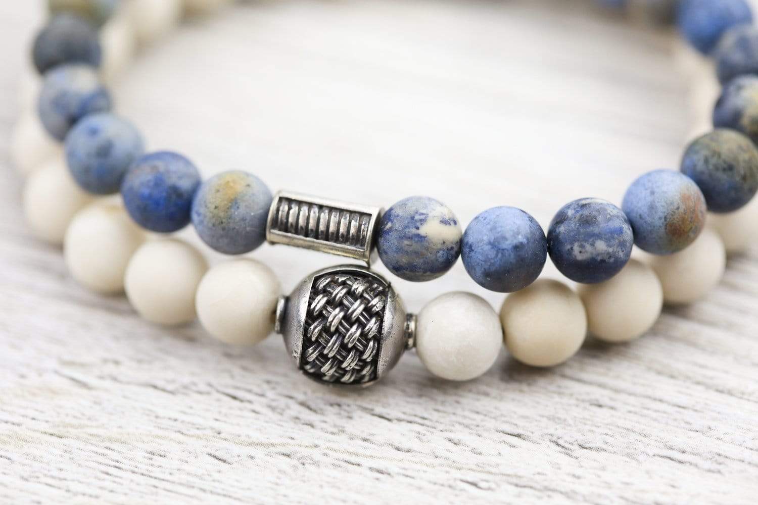 Double Wrap Silver Nirvana Bracelet - Image 5