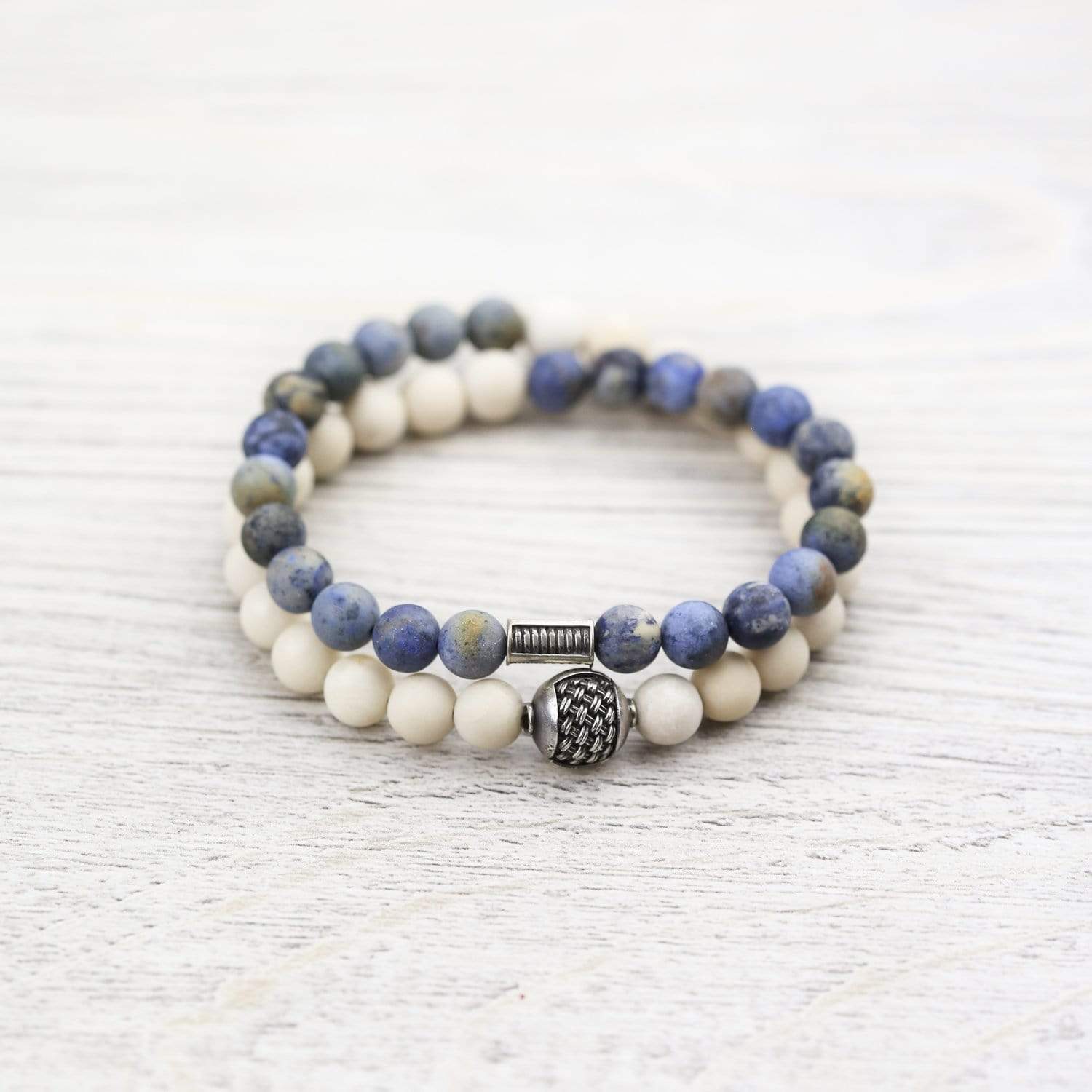 Double Wrap Silver Nirvana Bracelet - Image 2