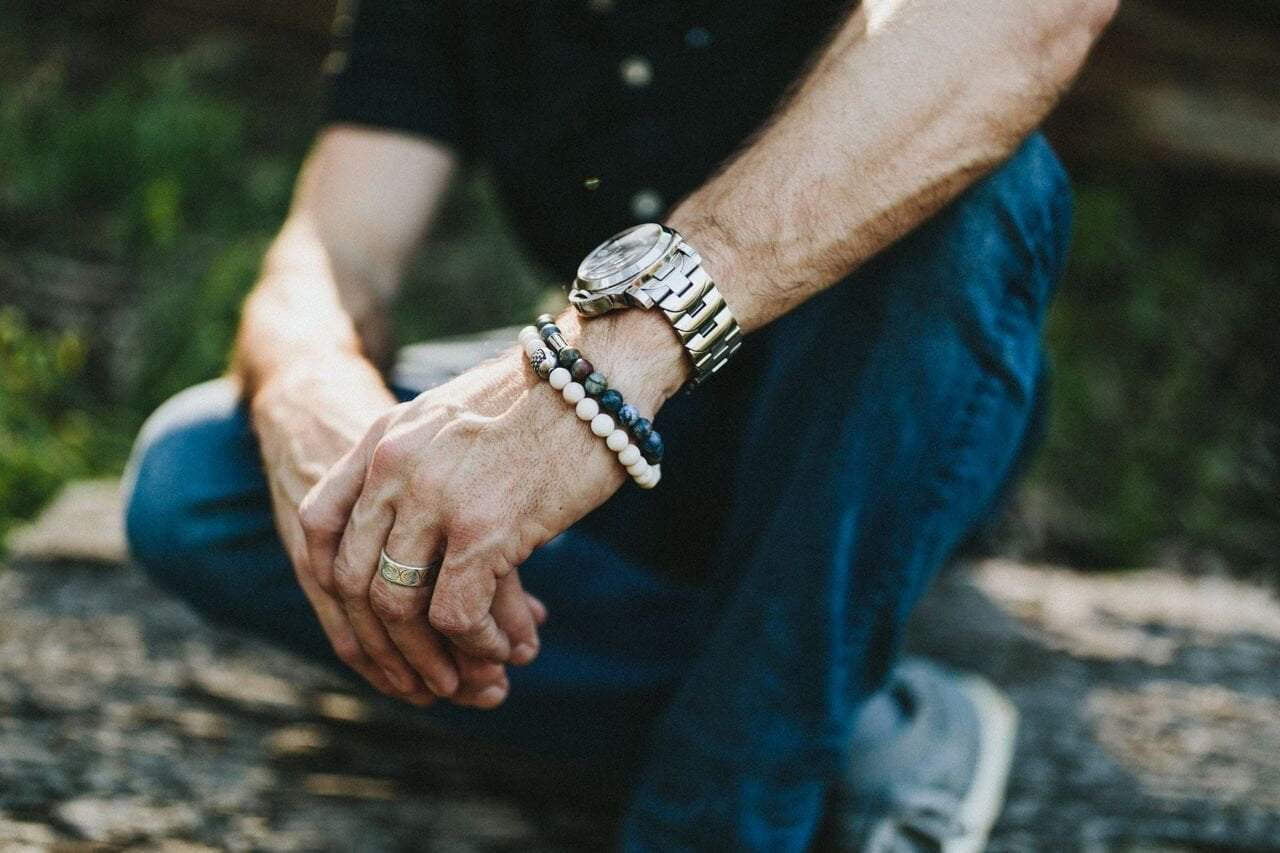 Double Wrap Silver Nirvana Bracelet - Image 3