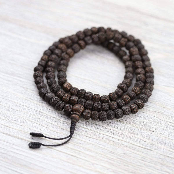 Aged Dark Rudraksha Beads
