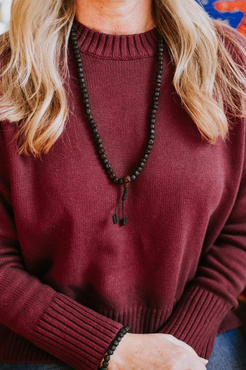 Aged Dark Rudraksha Beads - Image 10