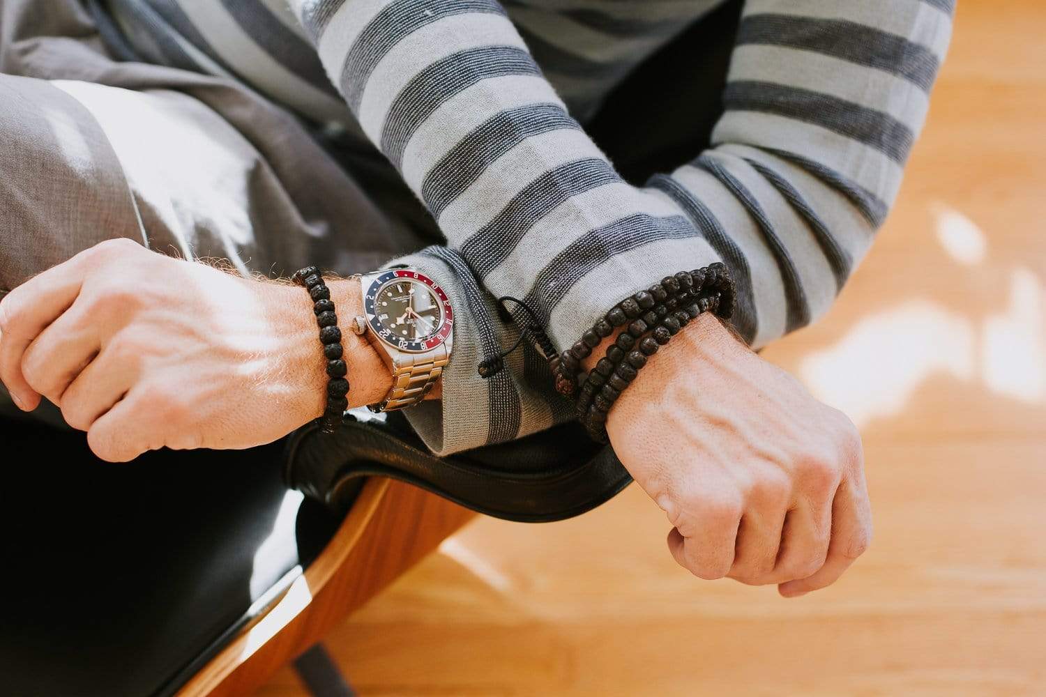 Aged Dark Rudraksha Beads - Image 9