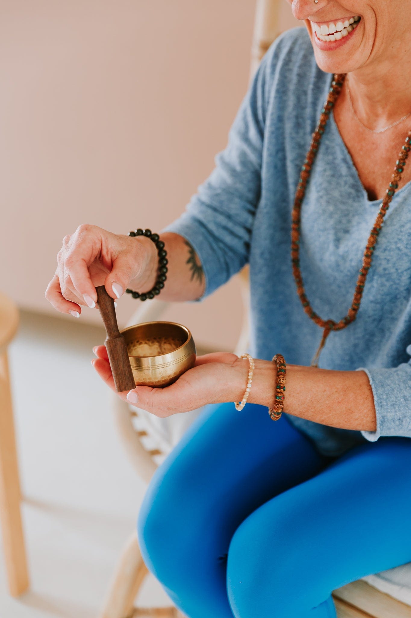 Art & Heritage Inlaid Rudraksha Bracelet - Image 10