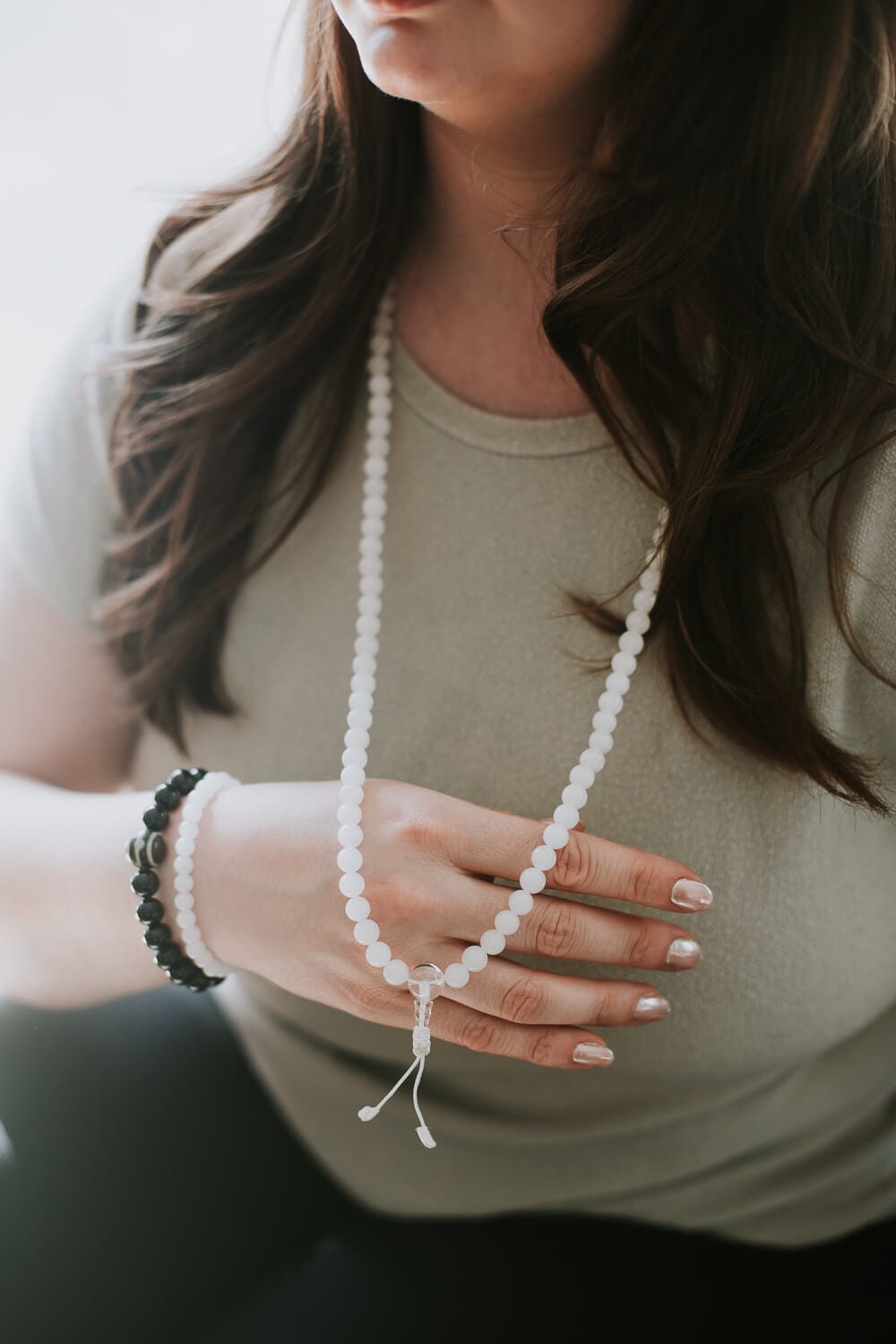 Selenite Inner Light Everyday™ Mala Bracelet - Image 6