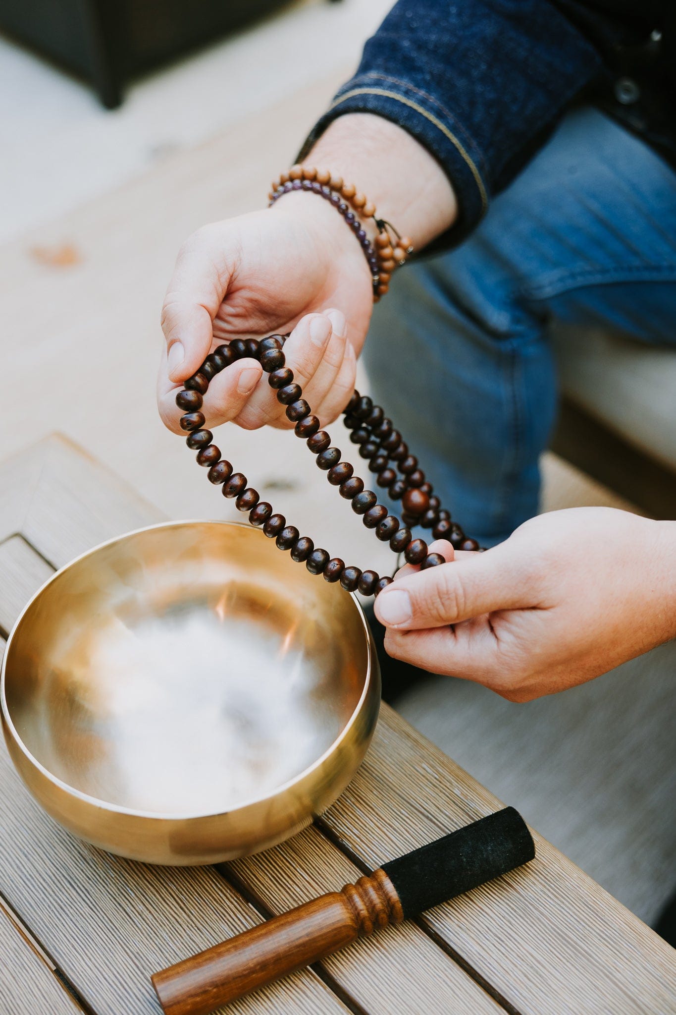 Dark Bodhi Seed Mala - Image 8