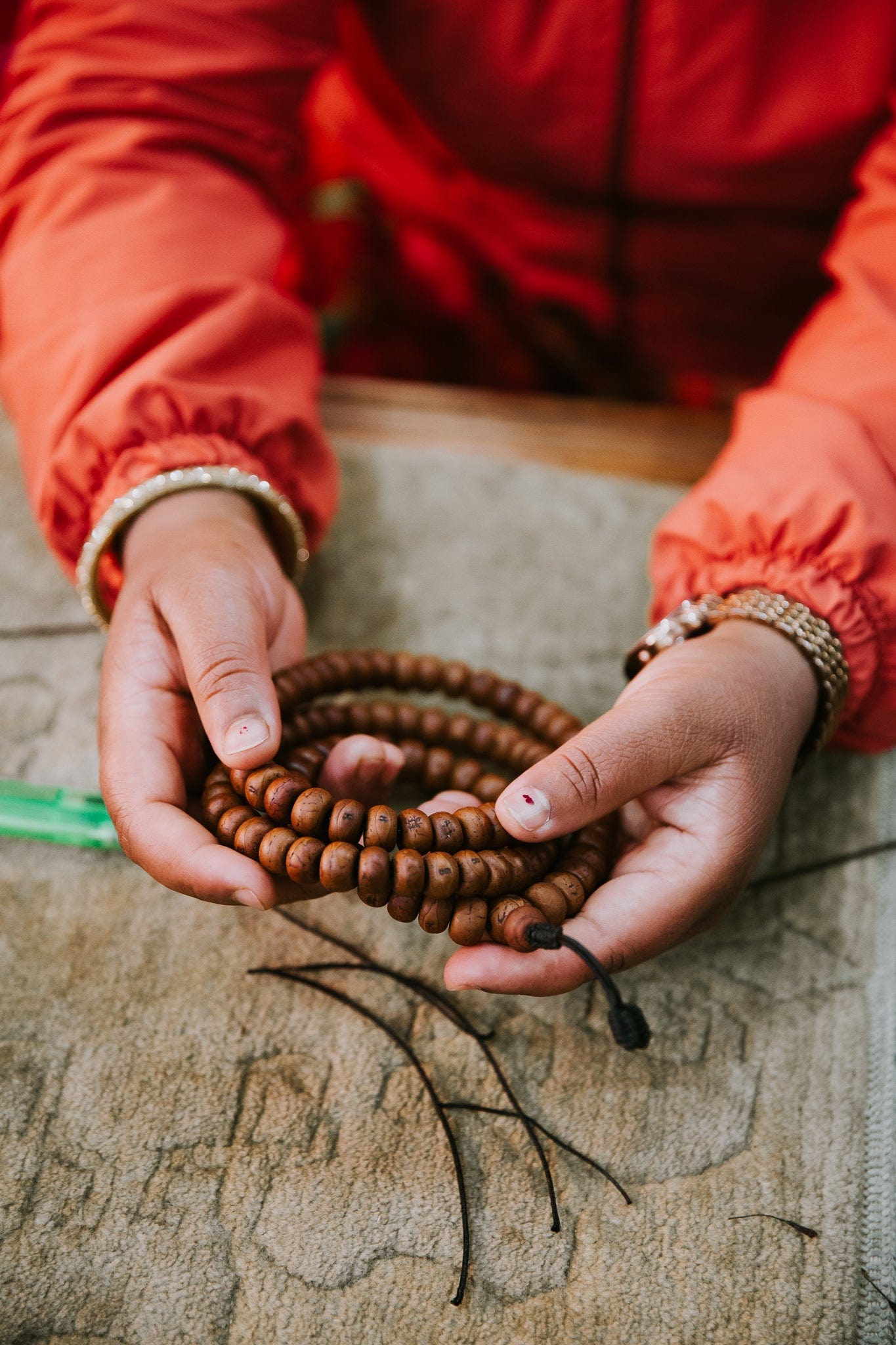 Dark Bodhi Seed Mala - Image 11
