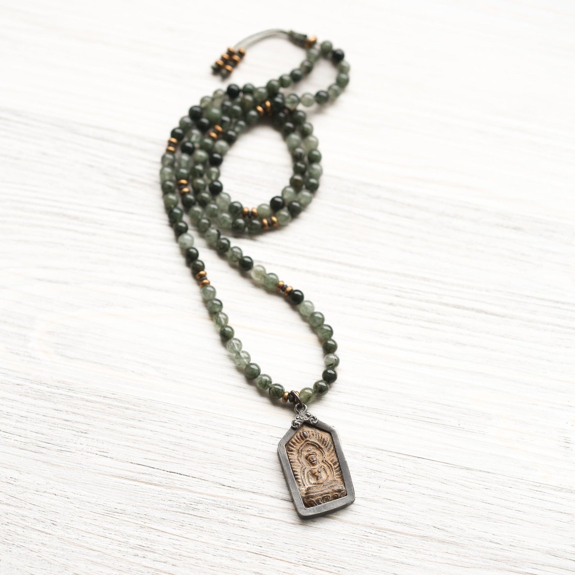 Dream Recall & Monk Made Amulet Mala - Image 2