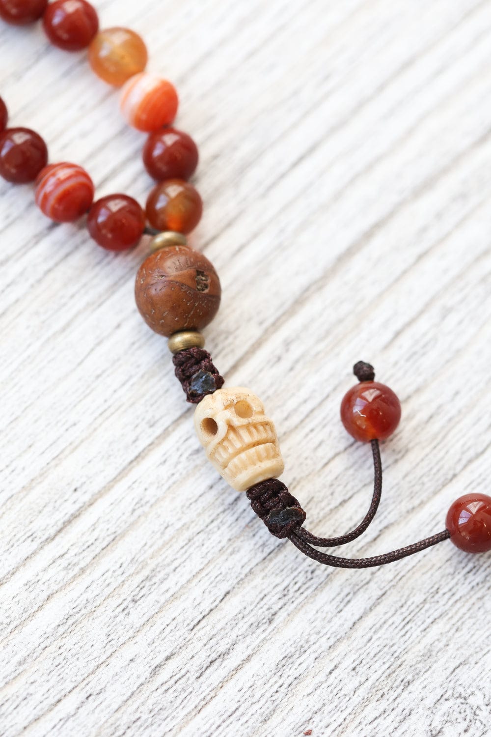 Sardonyx Flame of Impermanence Mala - Image 5