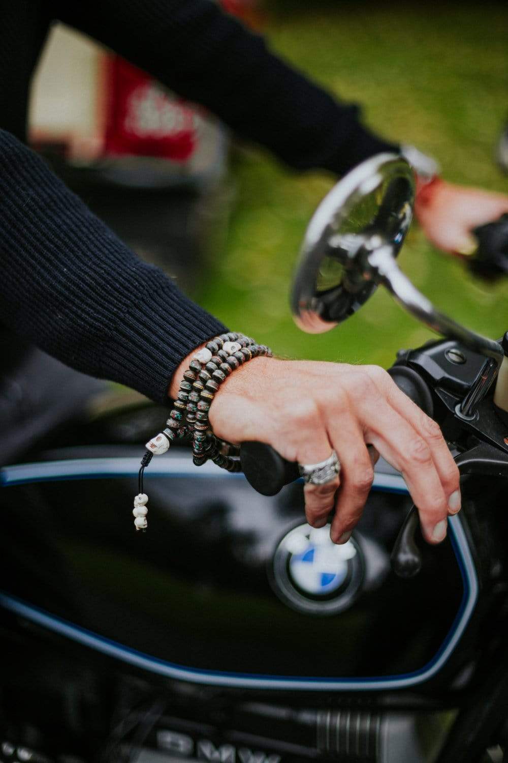 Inlaid Bone Impermanence Mala - Image 10