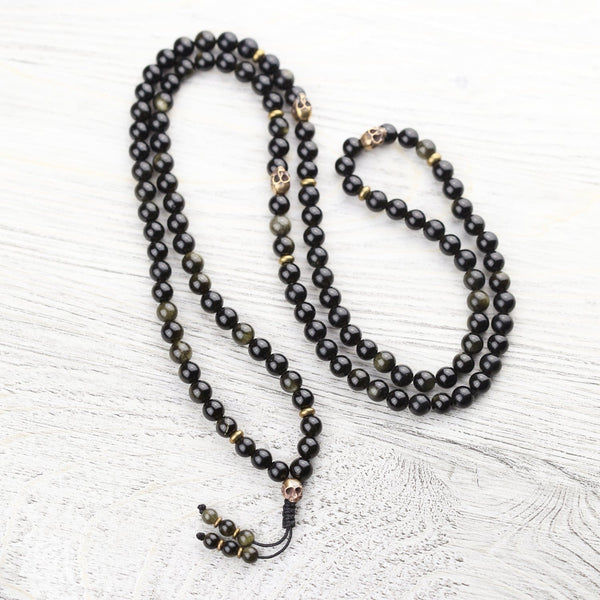 Manifest Intentions Mala Necklace