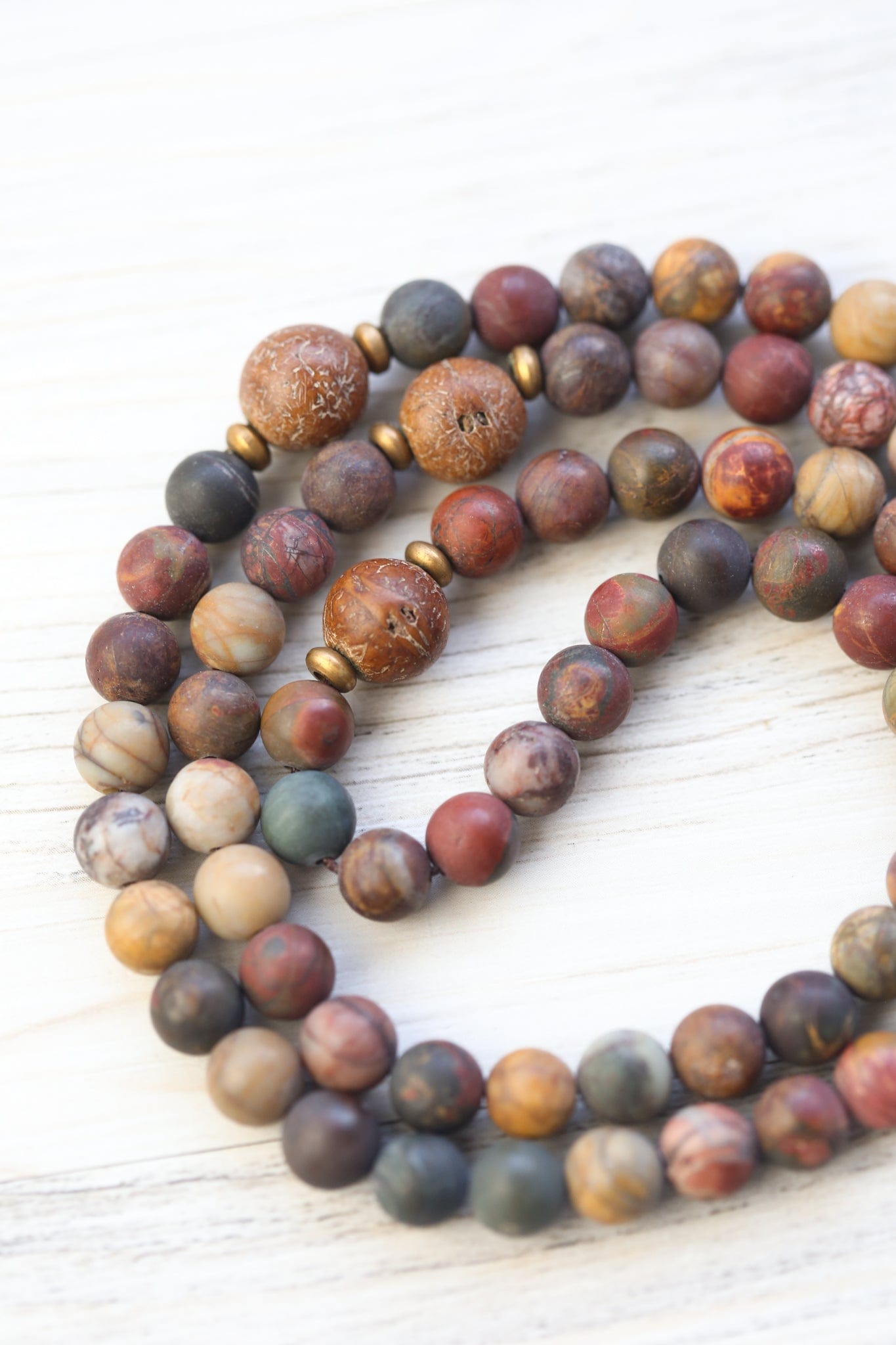 Matte Riverstone Mala - Image 12