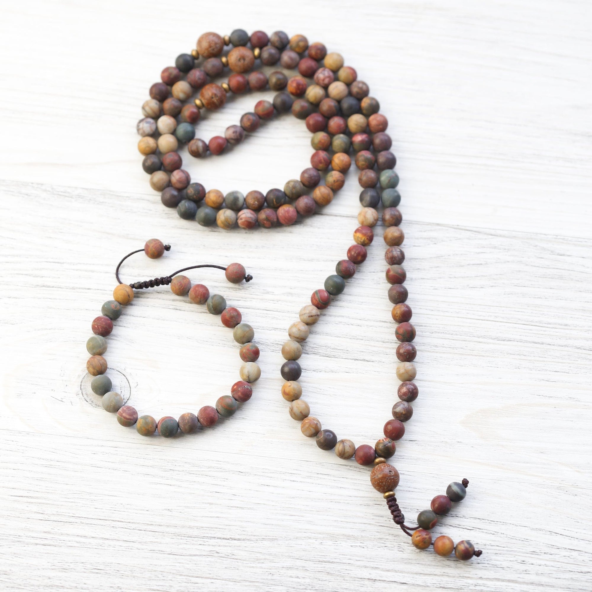 Matte Riverstone Mala - Image 16