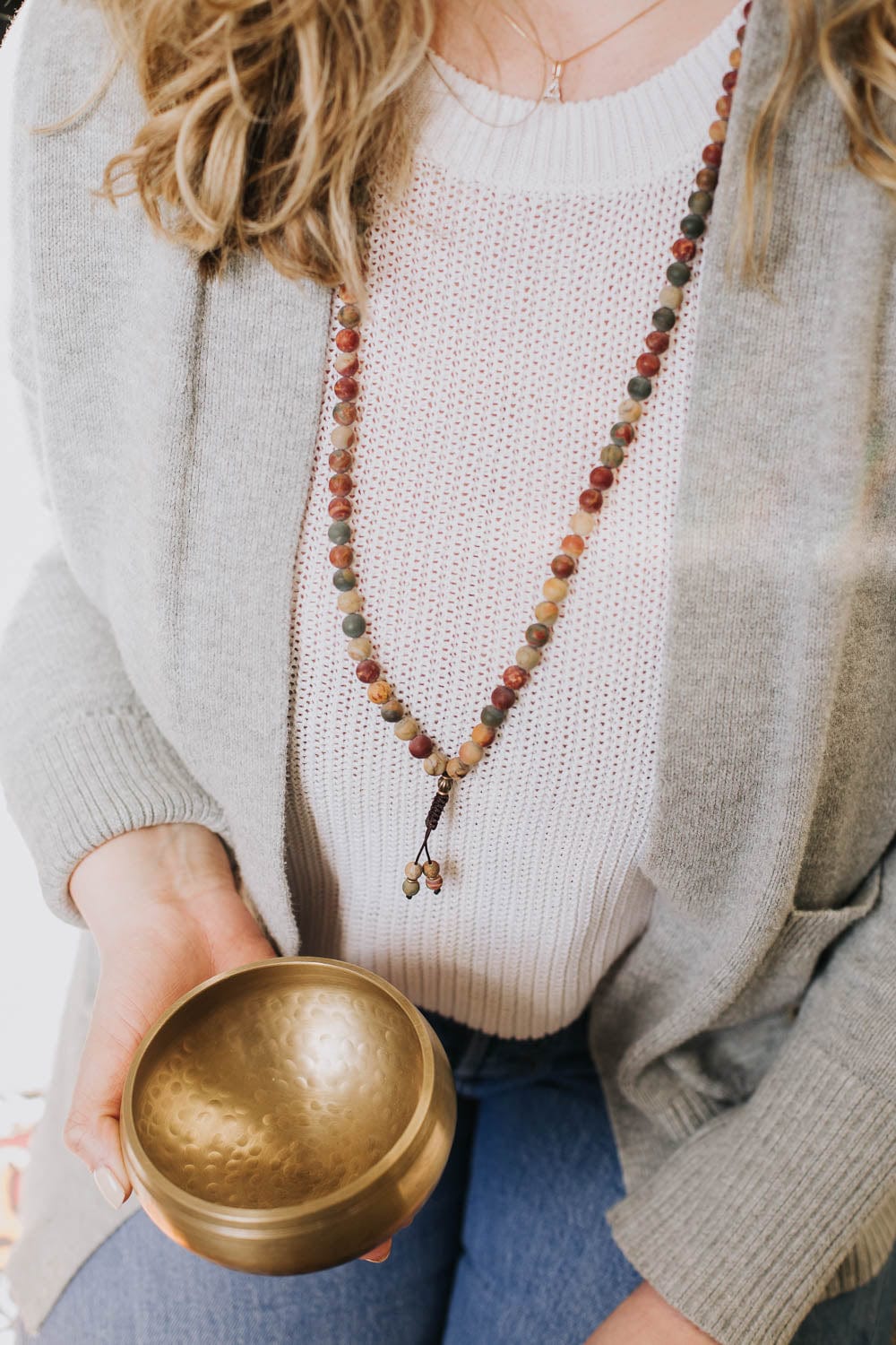 Matte Riverstone Mala - Image 8