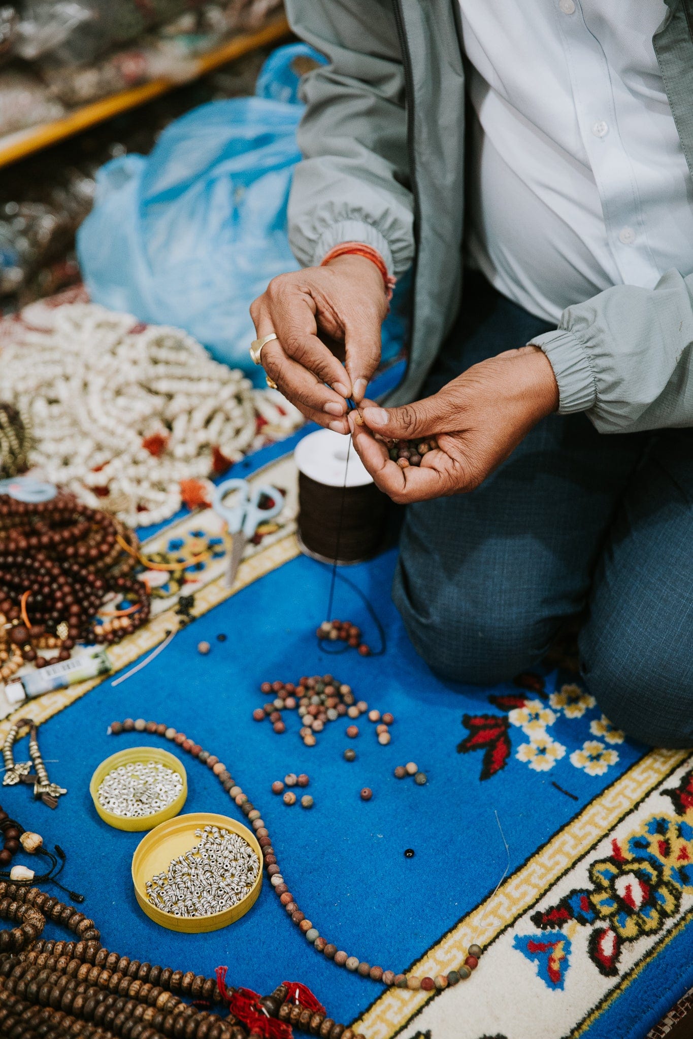 Matte Riverstone Mala - Image 10