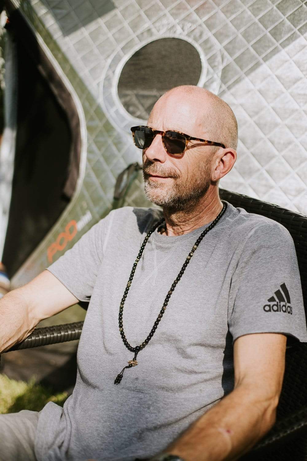 Negativity Blocking Obsidian Mala - Image 13