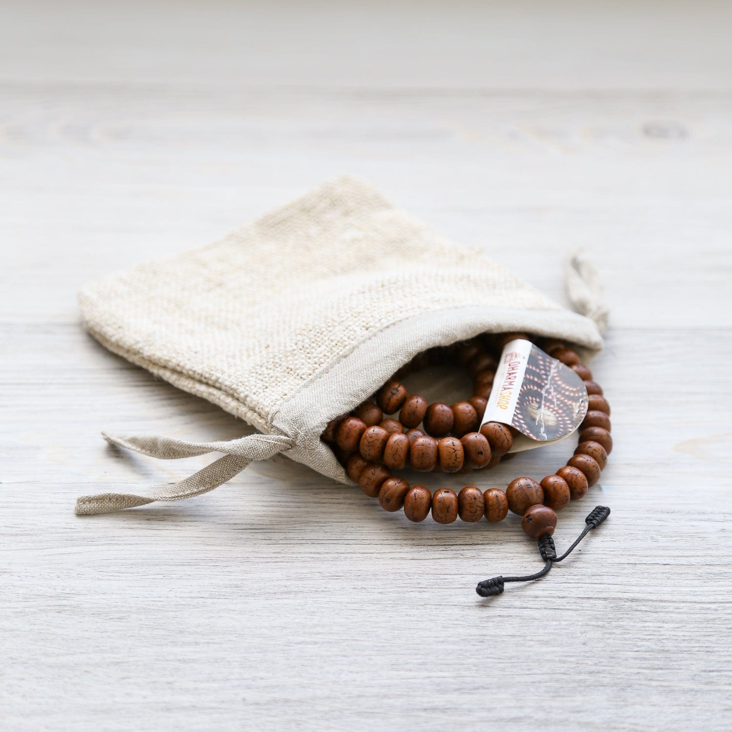 Nepali Hemp Mala Bag - Image 5