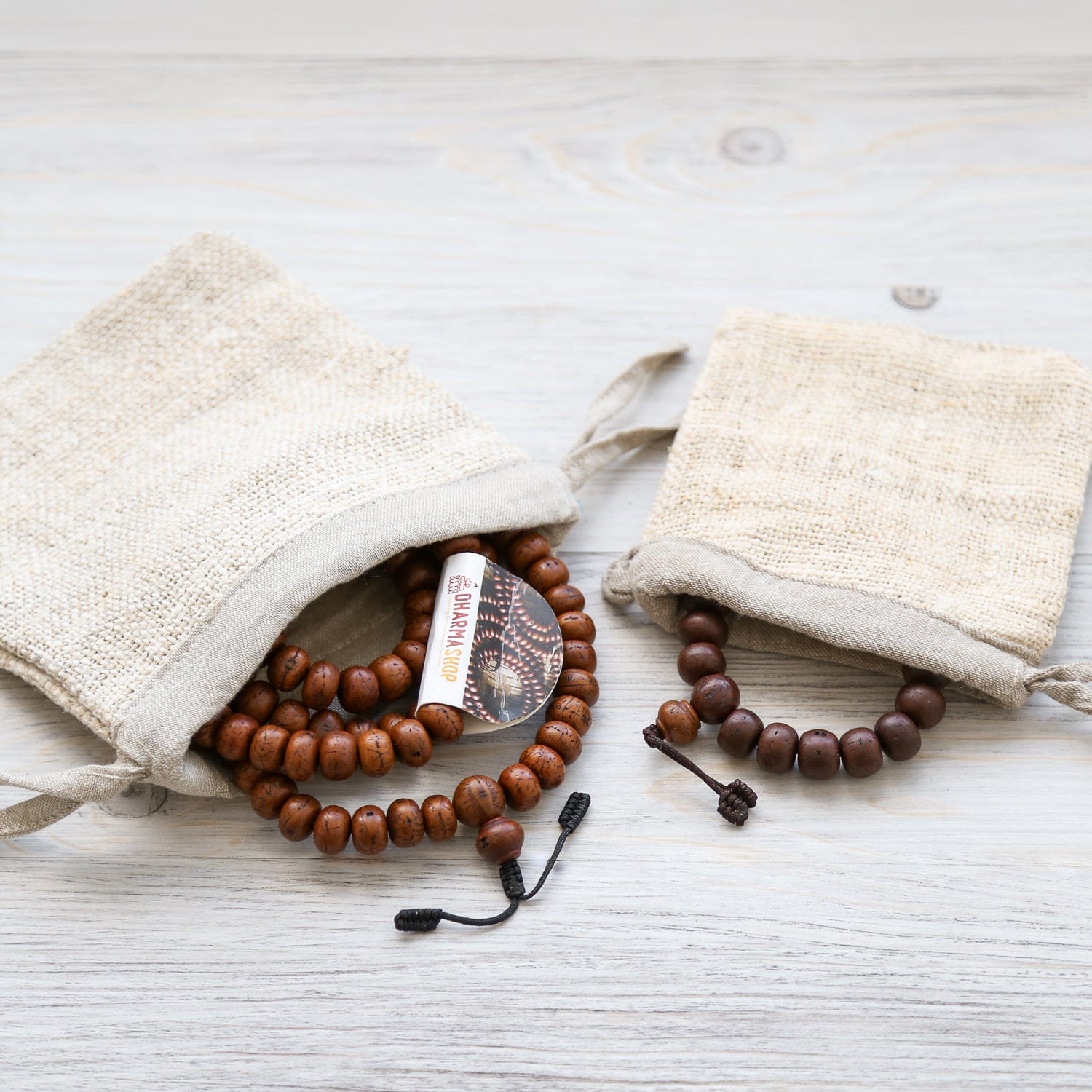 Nepali Hemp Mala Bag - Image 7