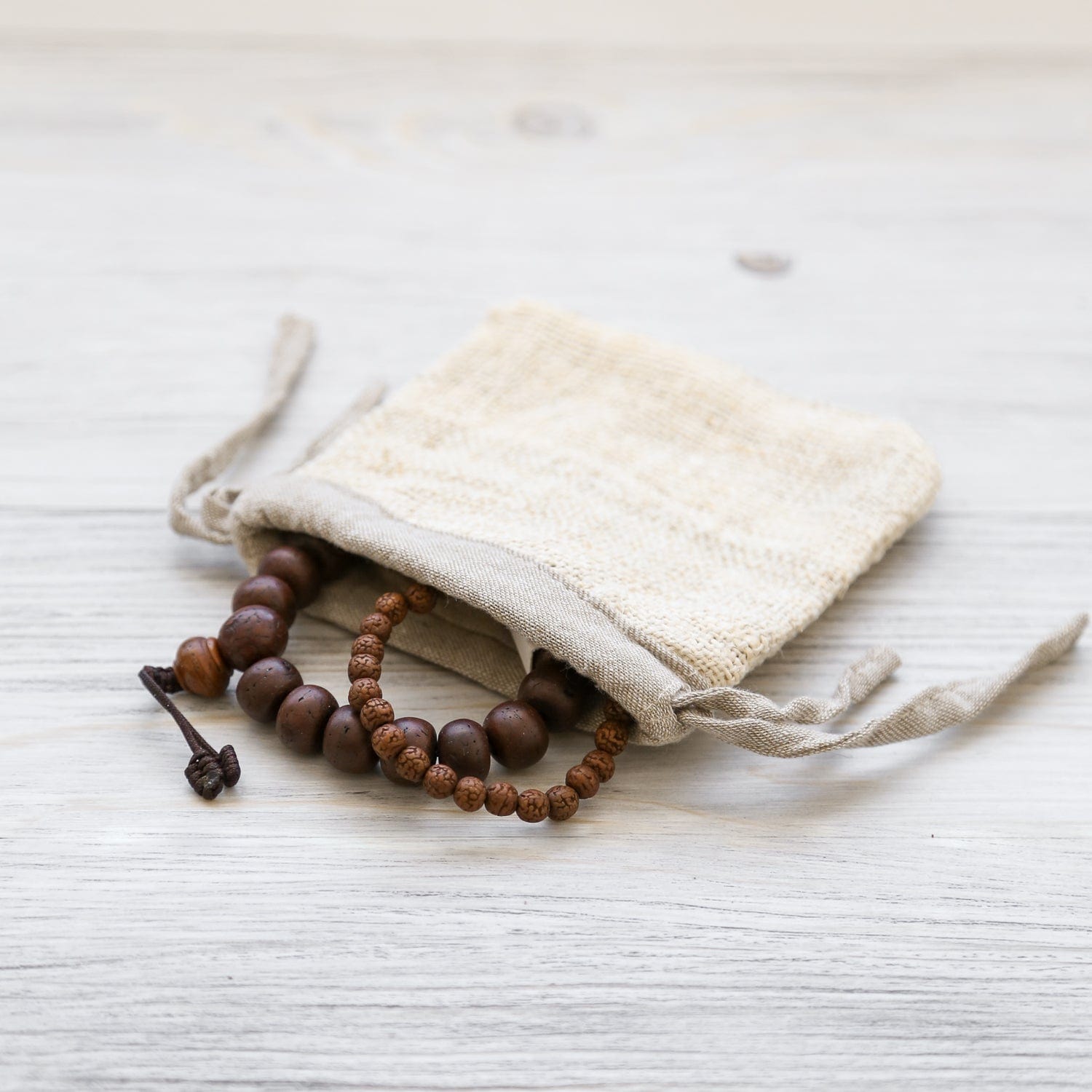 Nepali Hemp Mala Bag - Image 3