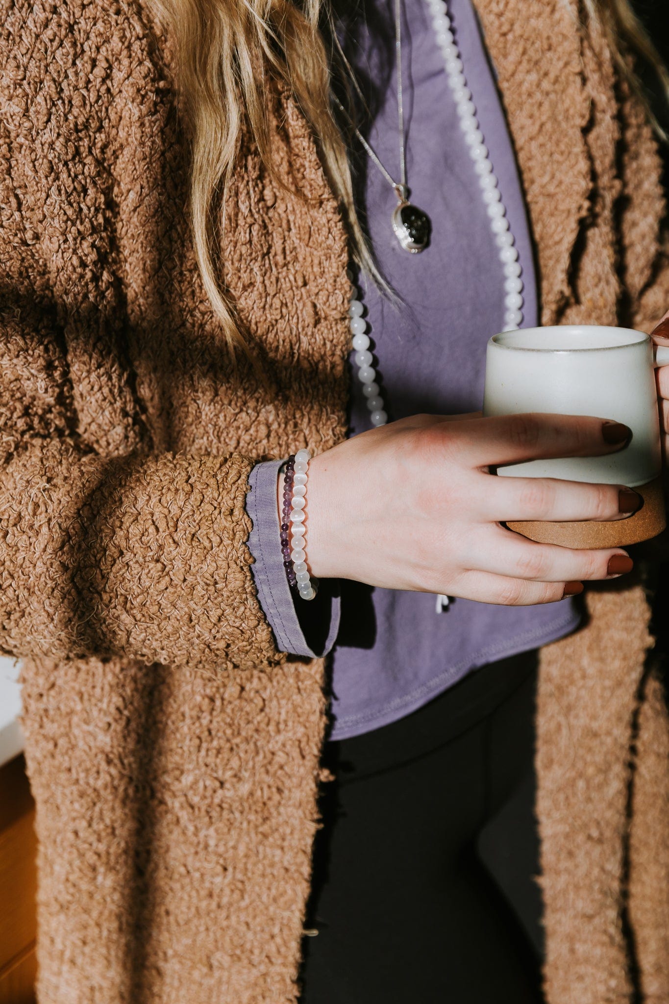 Selenite Inner Light Everyday™ Mala Bracelet - Image 3