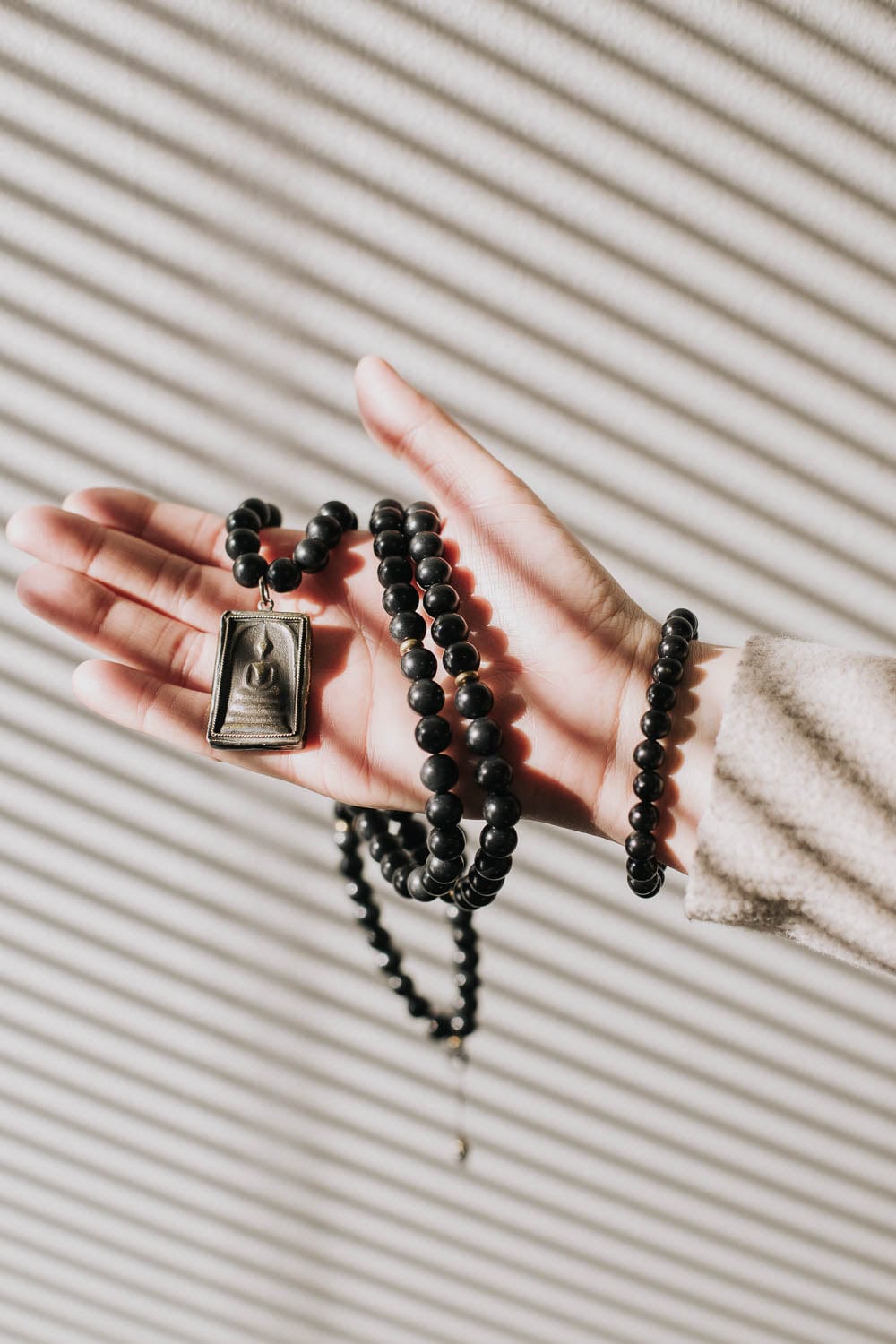 Shungite Mineral Healer & Thai Amulet Mala - Image 10