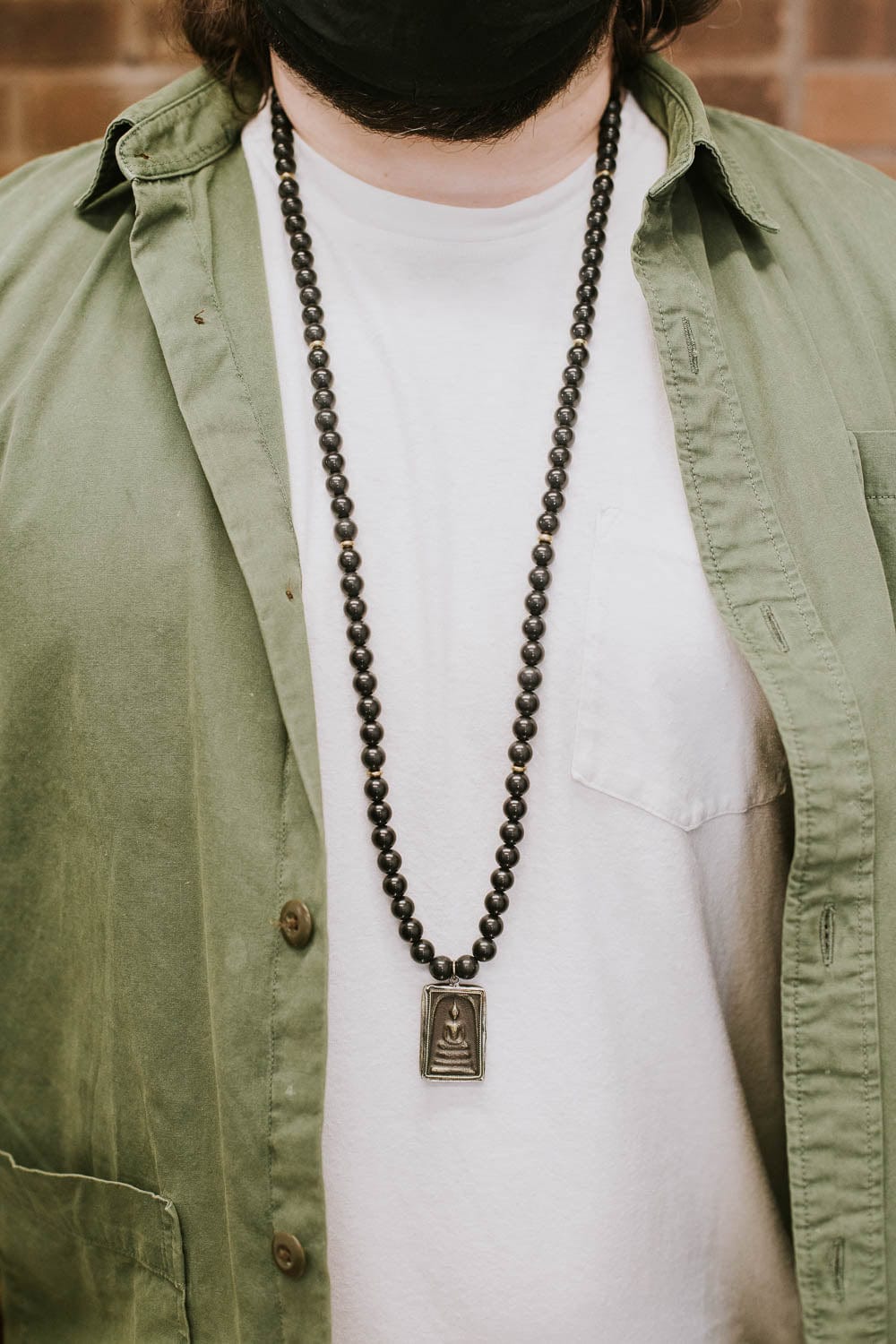 Shungite Mineral Healer & Thai Amulet Mala - Image 8