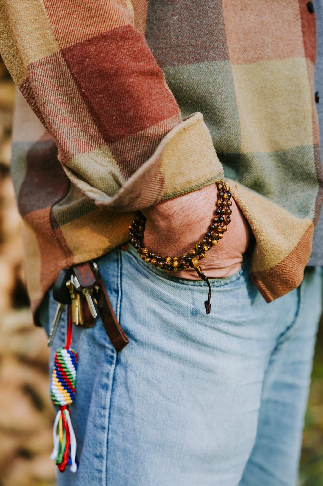 The Ritual™ Knotted Mala - Tiger Eye - Image 7