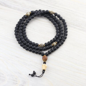 Three Marks of Existence Onyx Mala