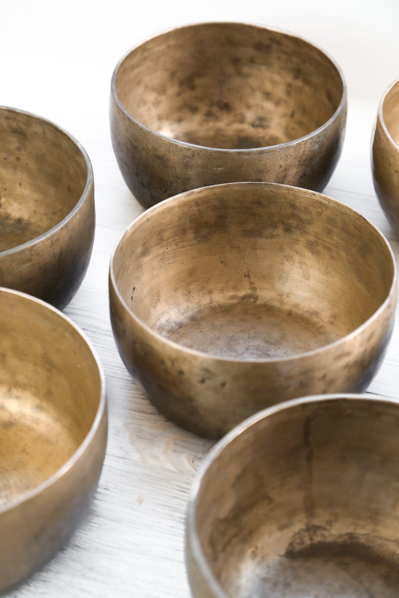 Antique Seven Chakra Singing Bowl Set - Grounding & Balance - Image 3