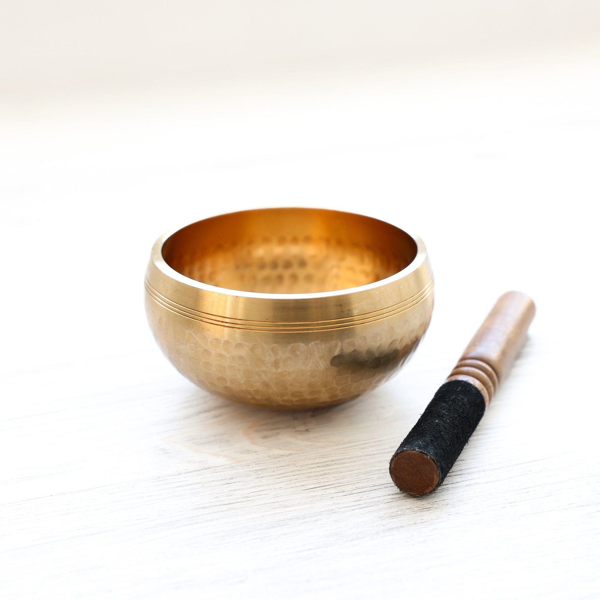 Authentic Hand-Hammered Tibetan Singing Bowl Set - Image 18