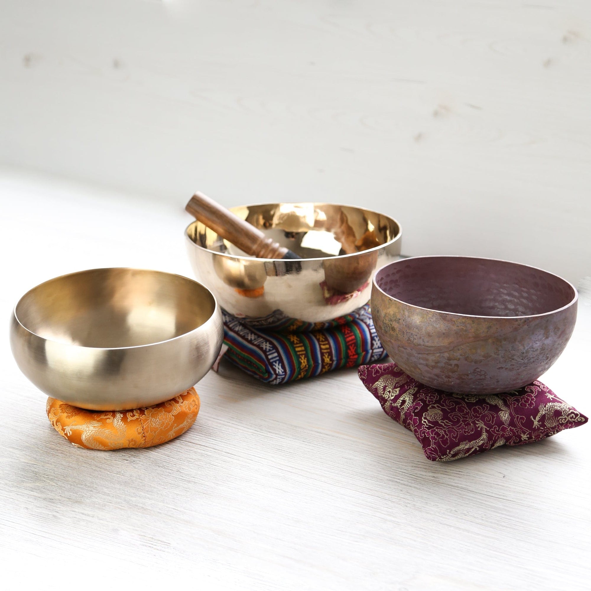DharmaShop Singing Bowl Gift Set of 3 - Image 7