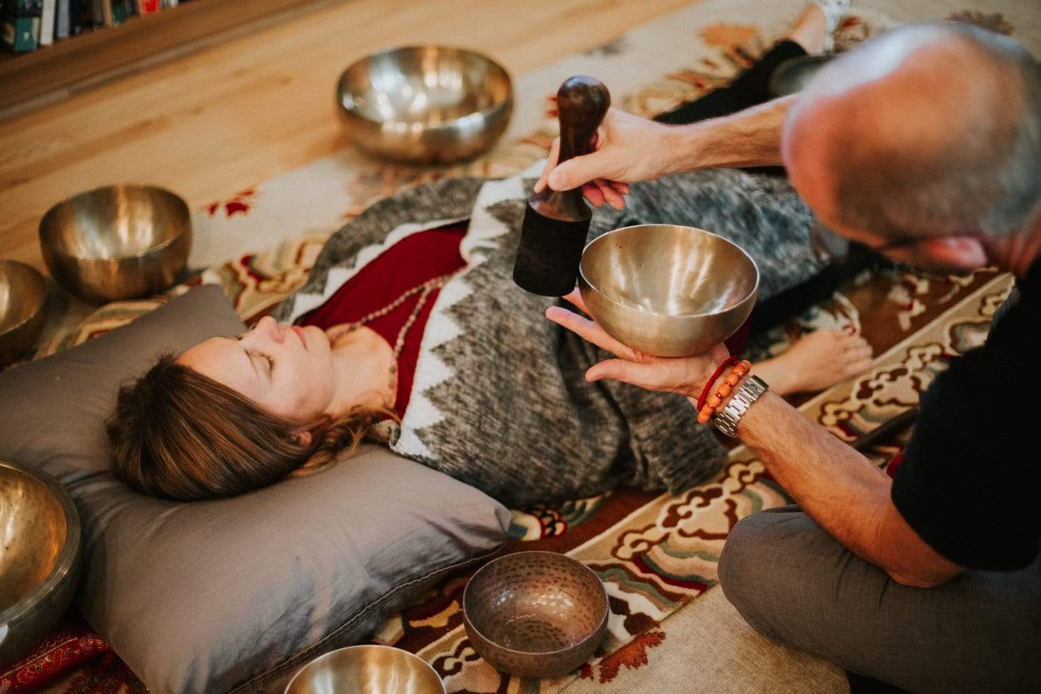 DharmaShop Singing Bowl Gift Set of 3 - Image 4