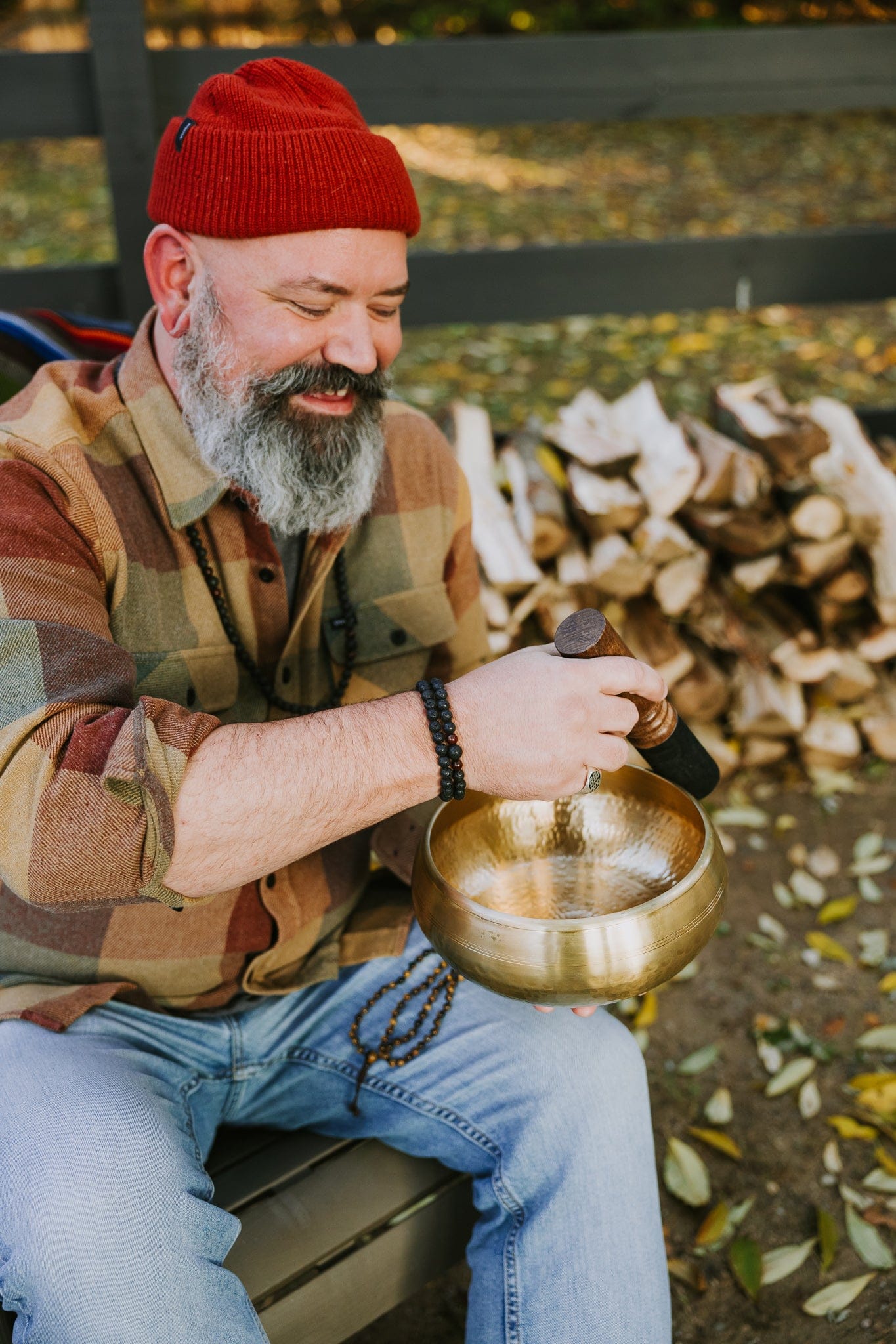 Hand-Hammered Tibetan Bowl Pairing - Image 8