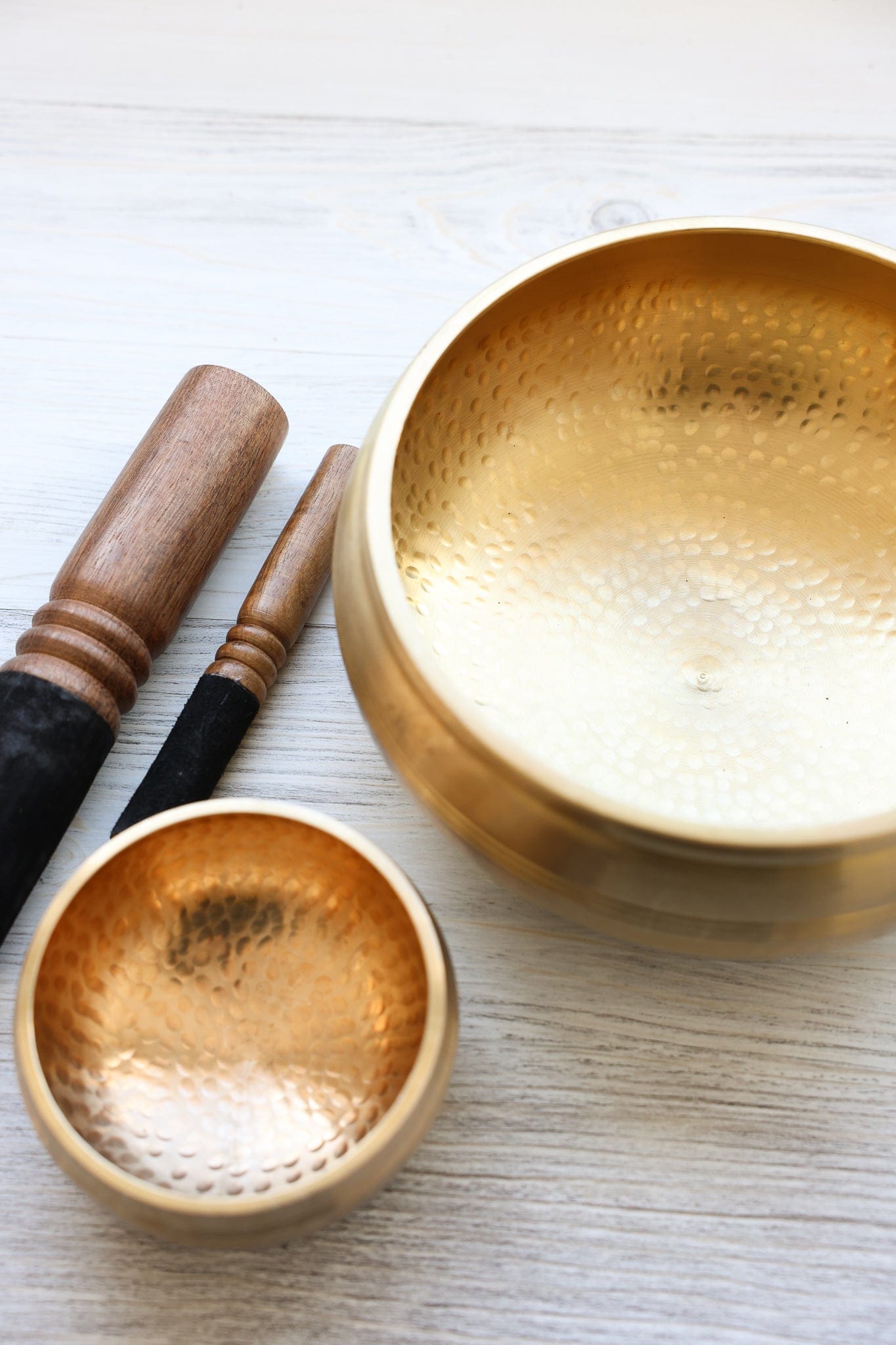 Hand-Hammered Tibetan Bowl Pairing - Image 10