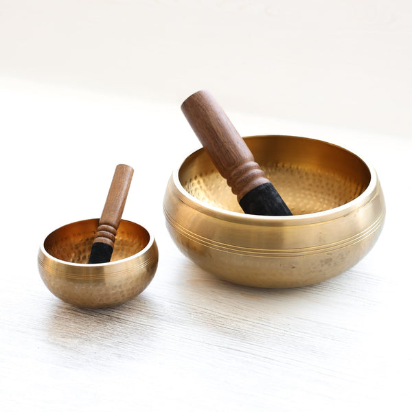 Hand-Hammered Tibetan Bowl Pairing