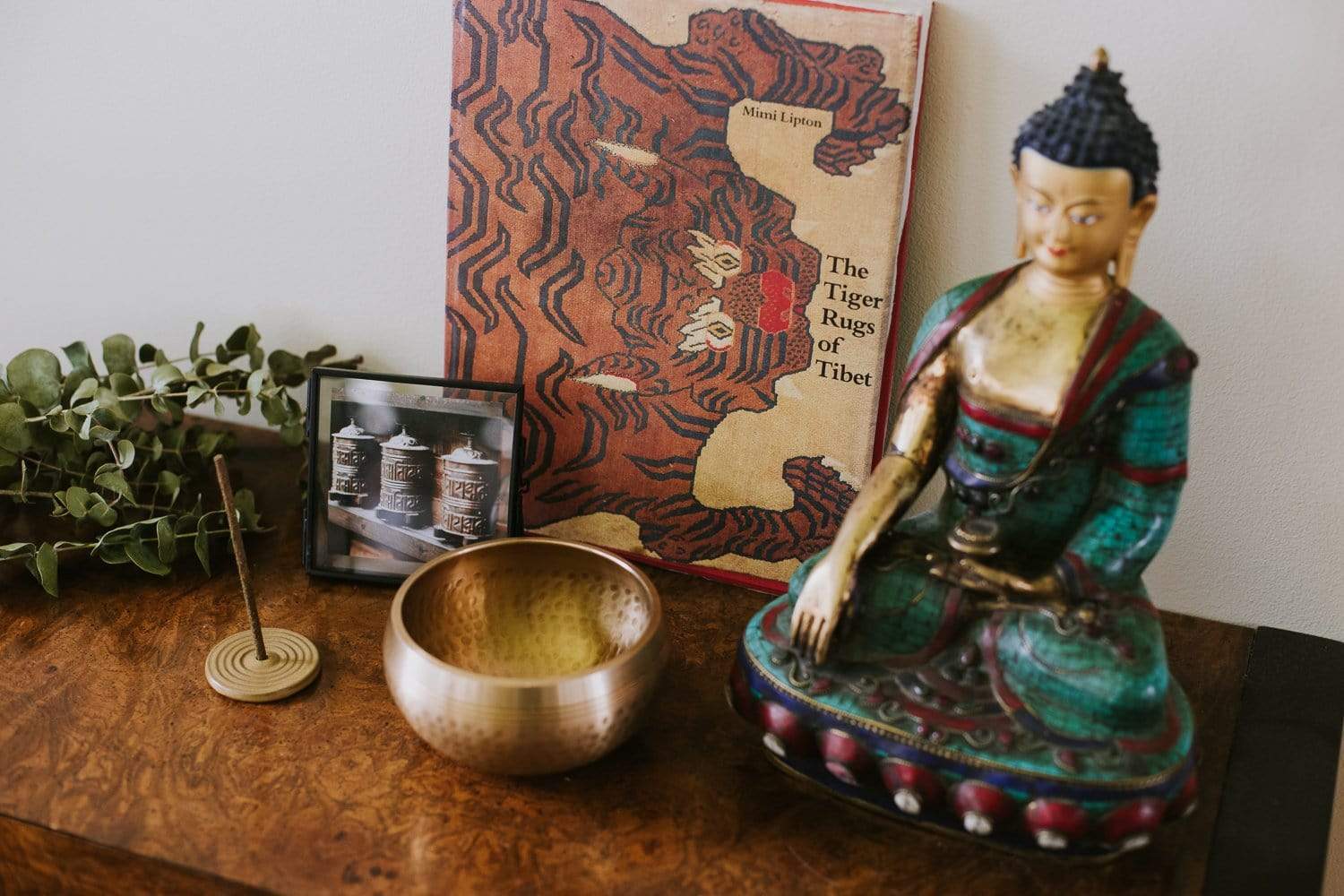 Authentic Hand-Hammered Tibetan Singing Bowl Set - Image 22