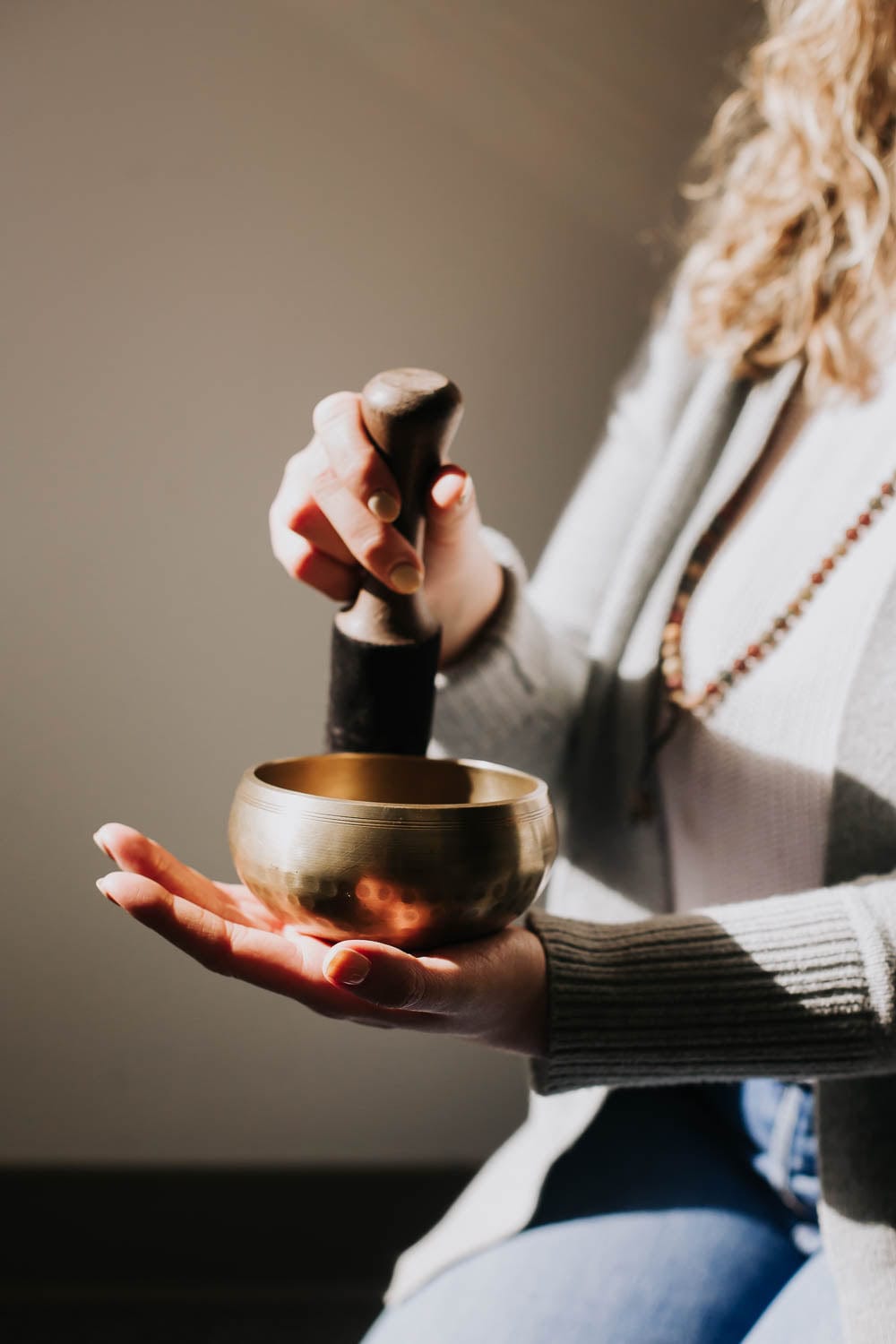 Hand-Hammered Tibetan Bowl Pairing - Image 17