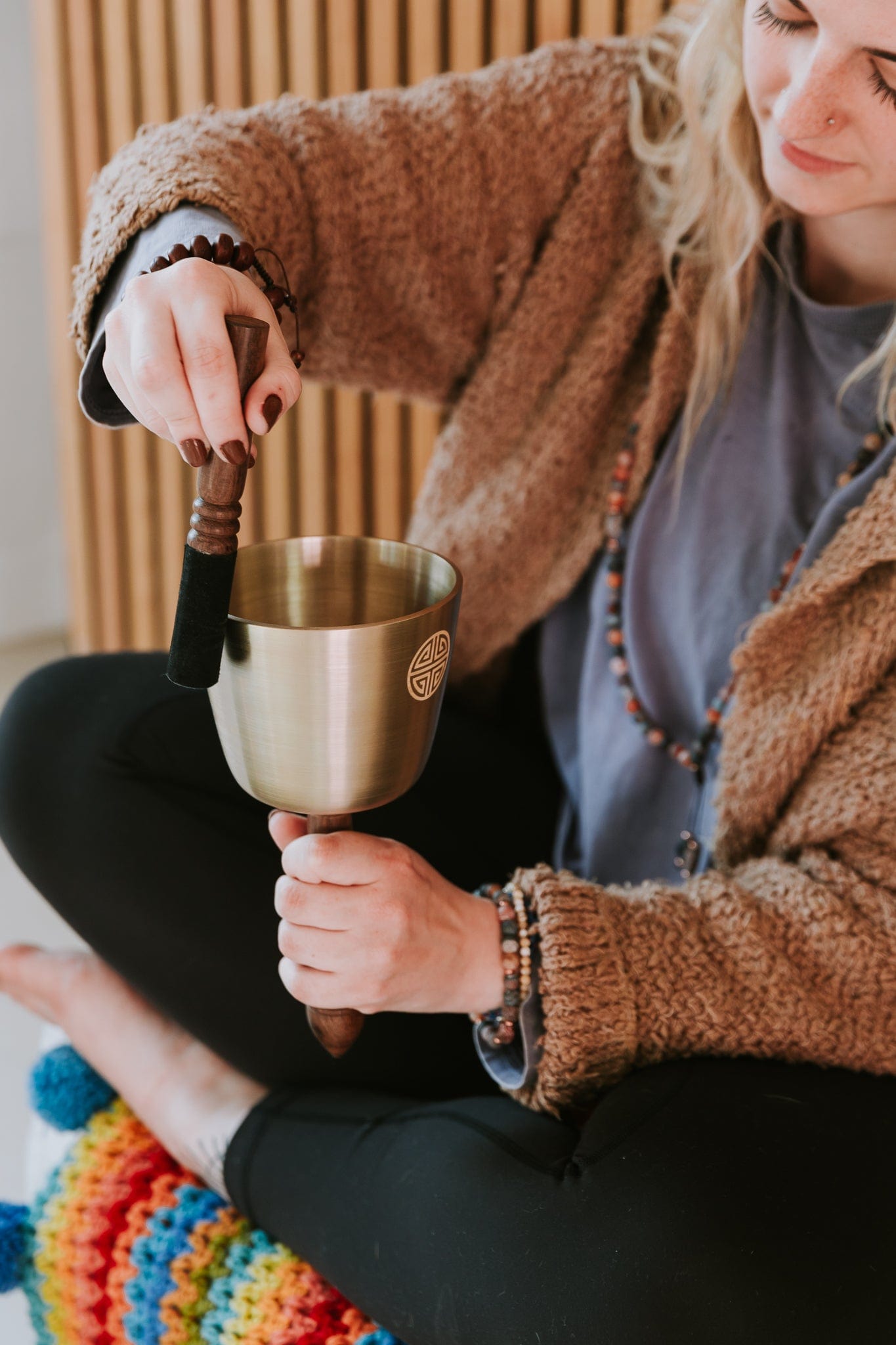 Moon Bowl with Carved Handle - Image 18
