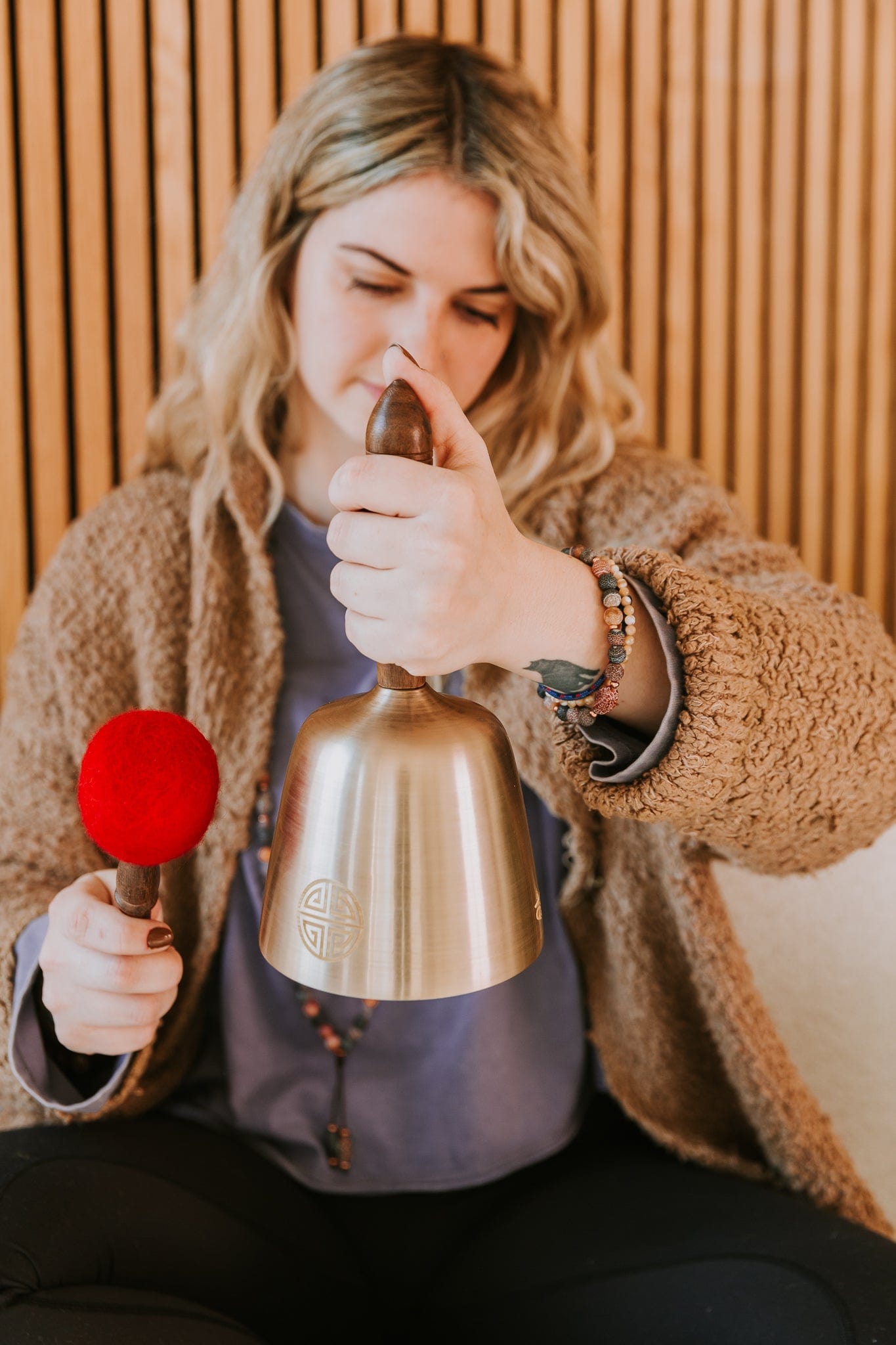 Moon Bowl with Carved Handle - Image 11