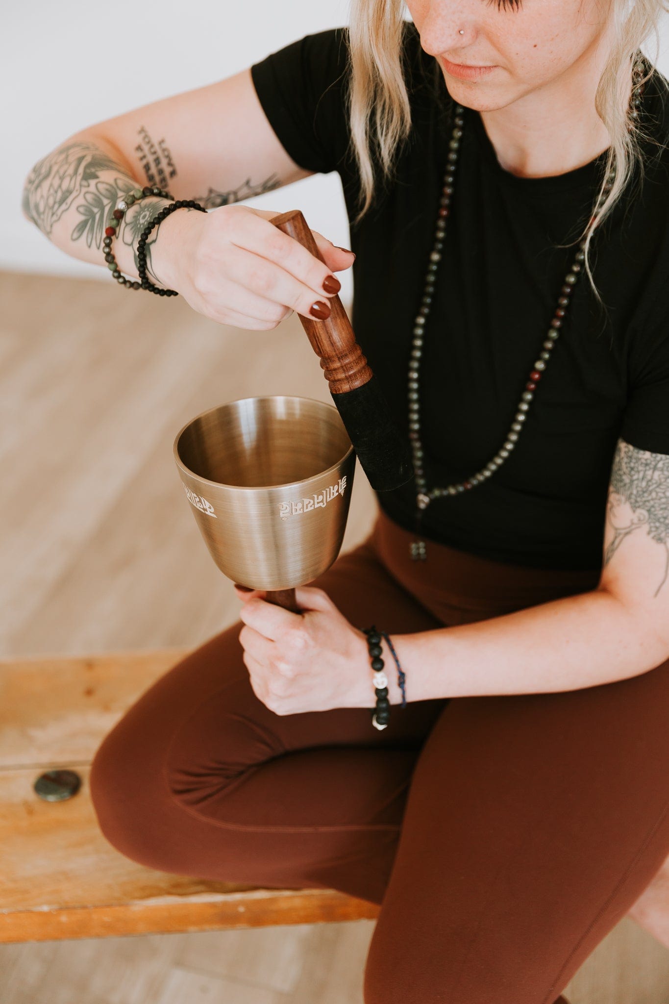Moon Bowl with Carved Handle - Image 3