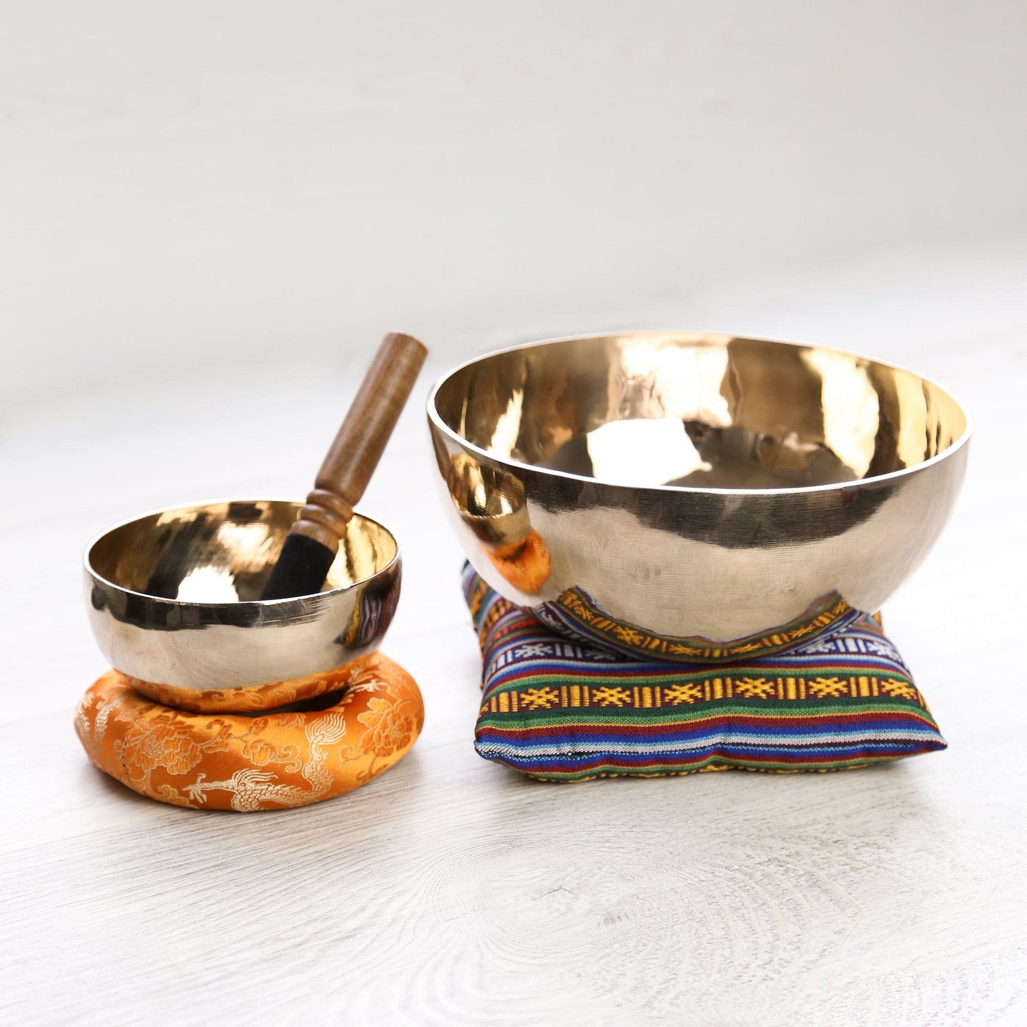 Polished Singing Bowl Set of 2 - Image 7