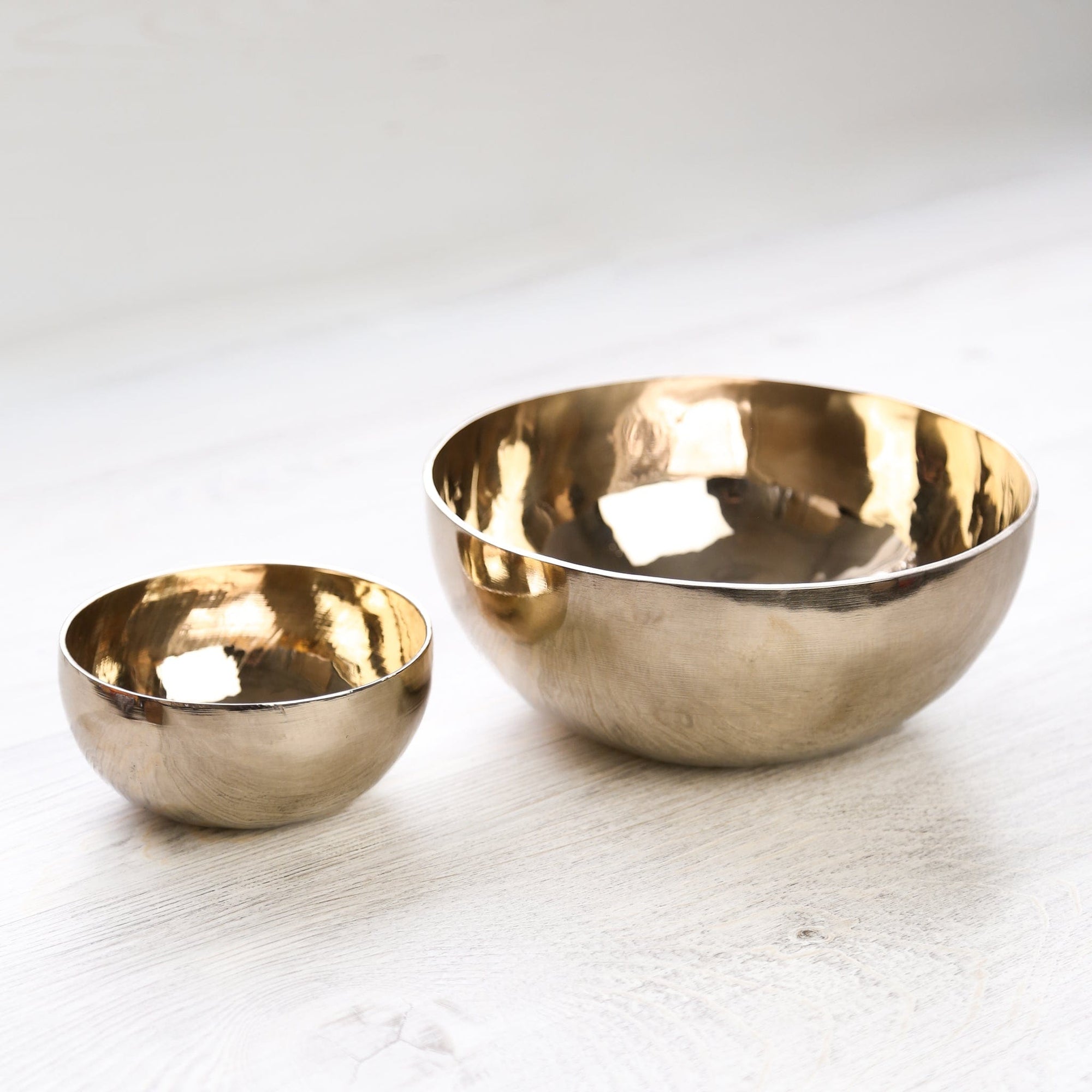 Polished Singing Bowl Set of 2 - Image 2