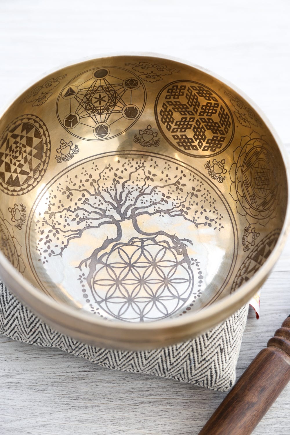 Sacred Geometry Singing Bowl - Image 3