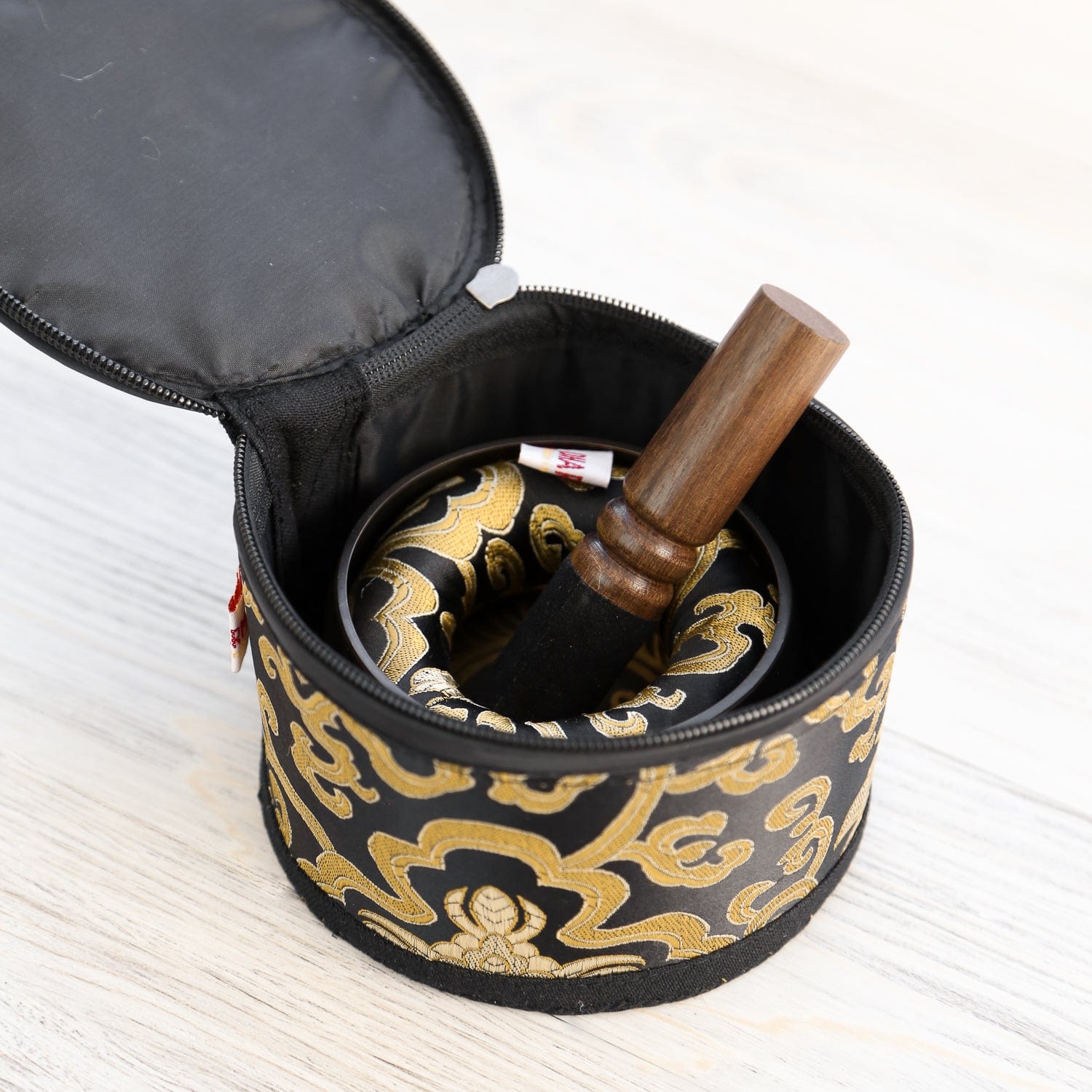 Tibetan Om Singing Bowl Set - Image 5