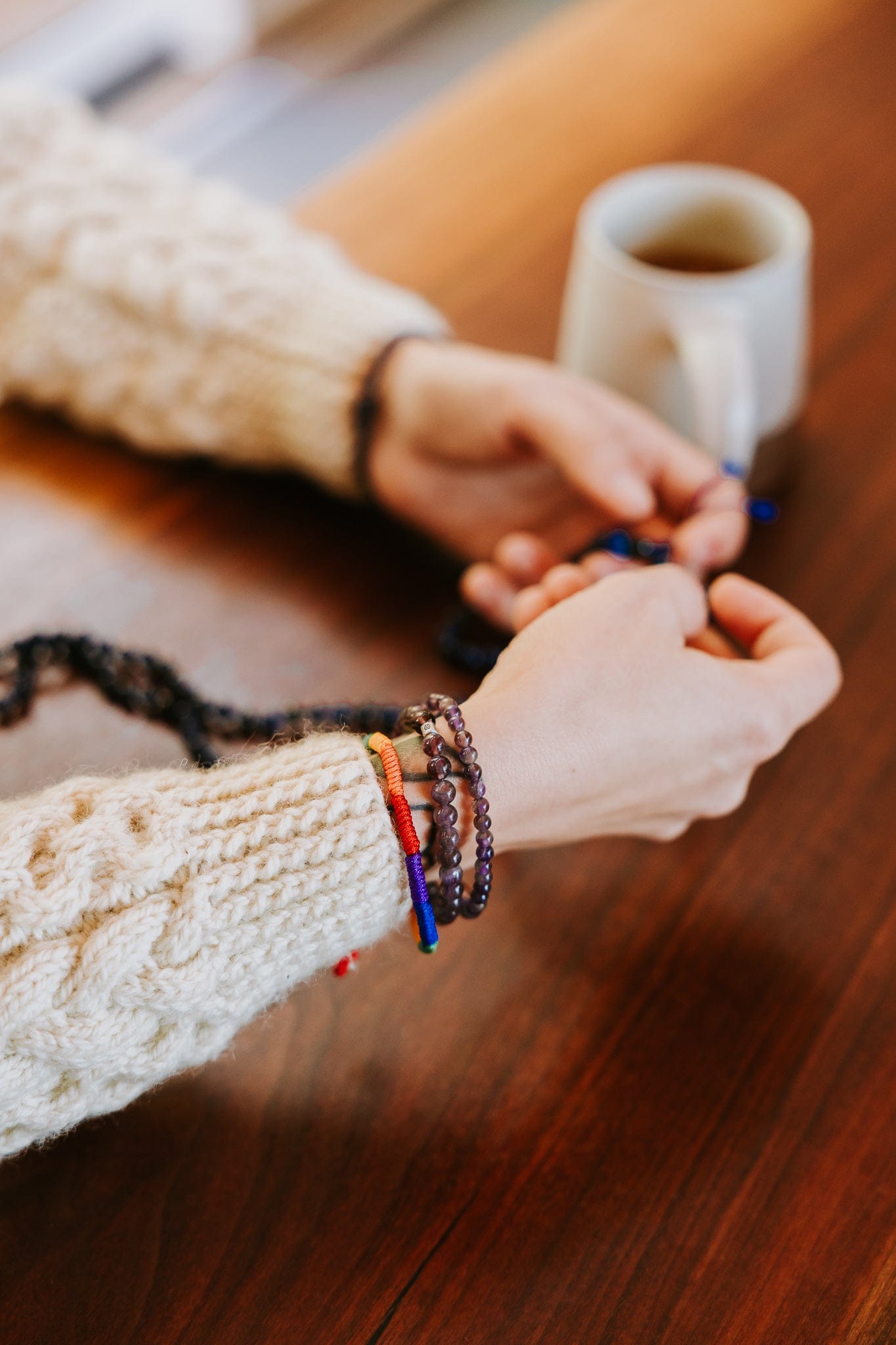 Amethyst Everyday™ Mala Bracelet - Image 5