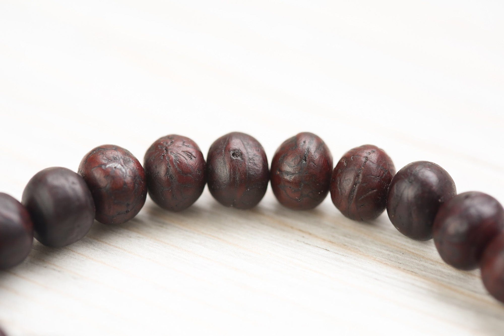 Antique Bodhi Dzi Bracelet - Image 15