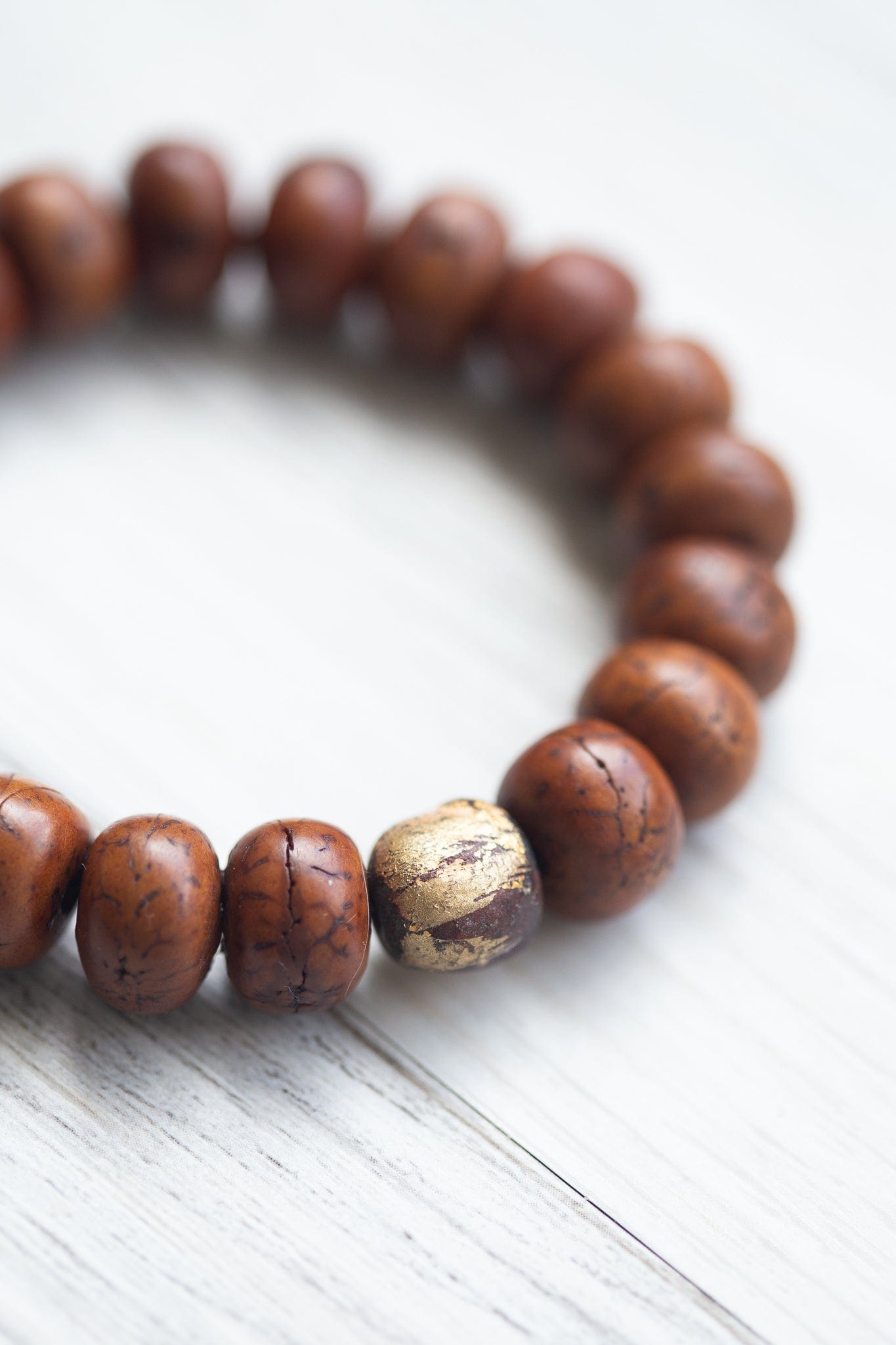 Bodhi & Monk Made Buddha Bead Wrist Mala - Image 4