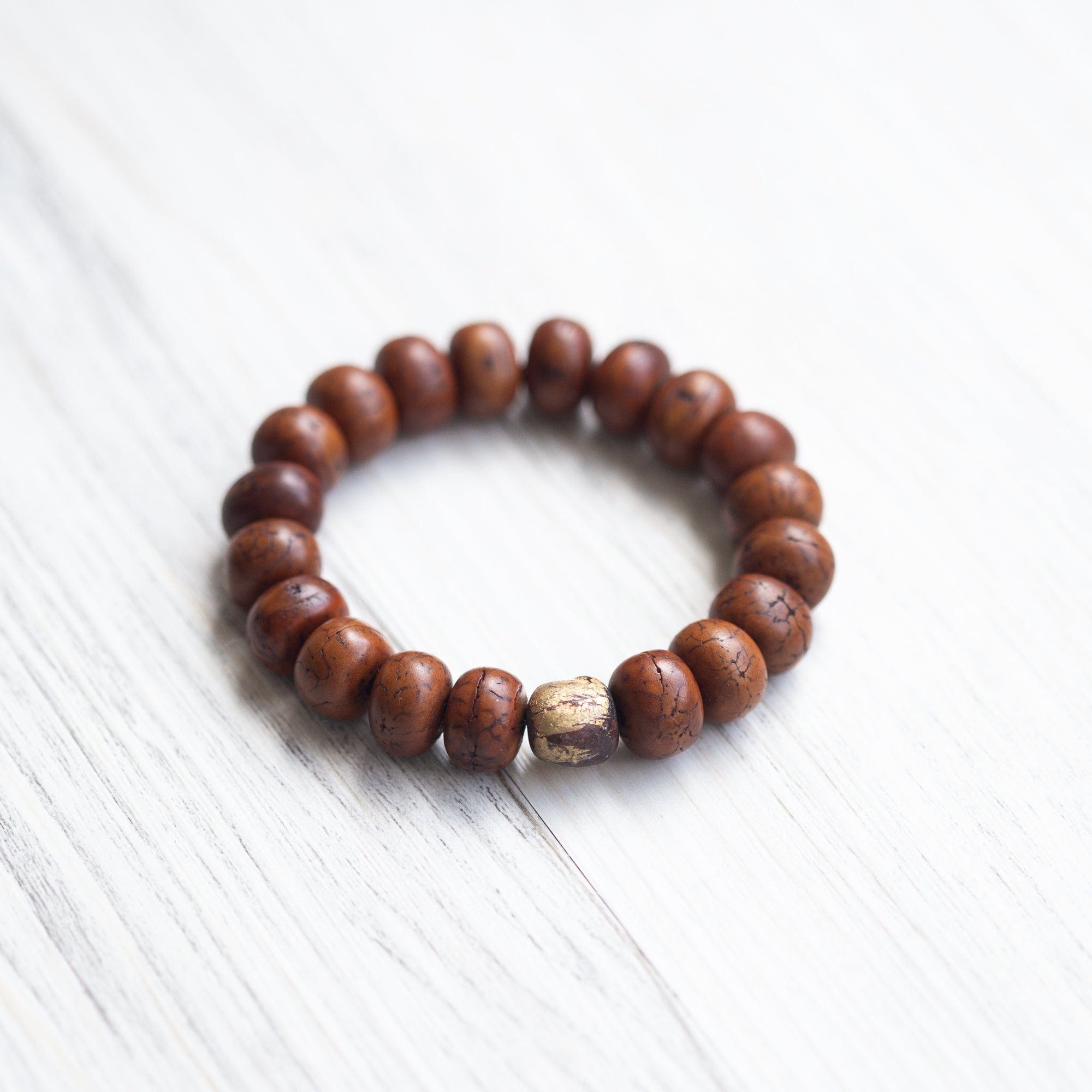 Bodhi & Monk Made Buddha Bead Wrist Mala - Image 2